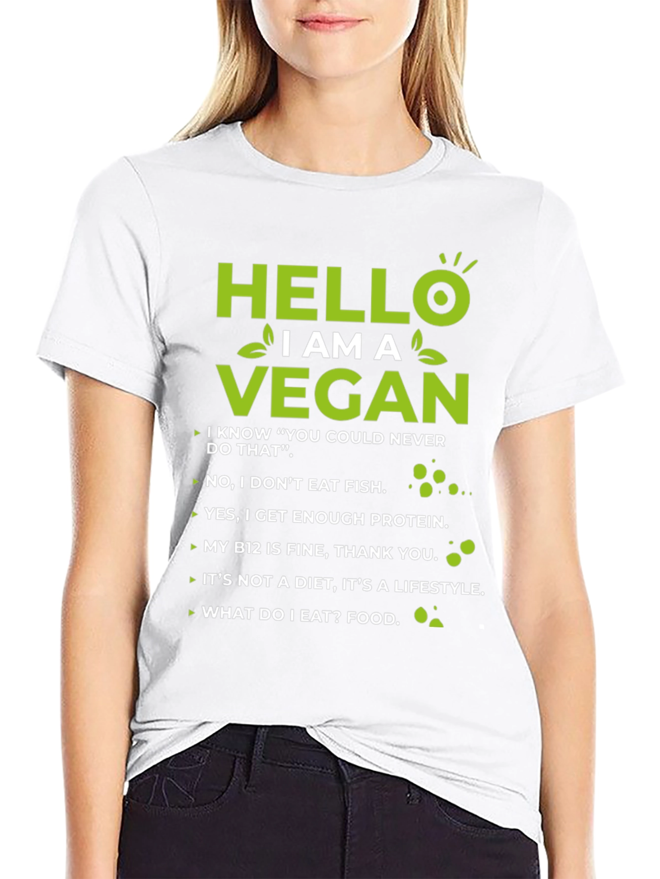 Hello I am A Vegan T-Shirt