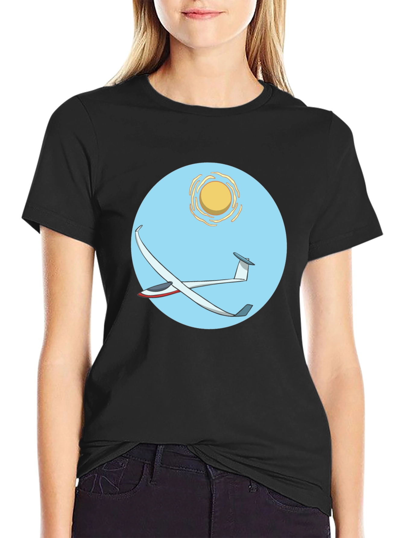 Glider T-Shirt: Sky High Style