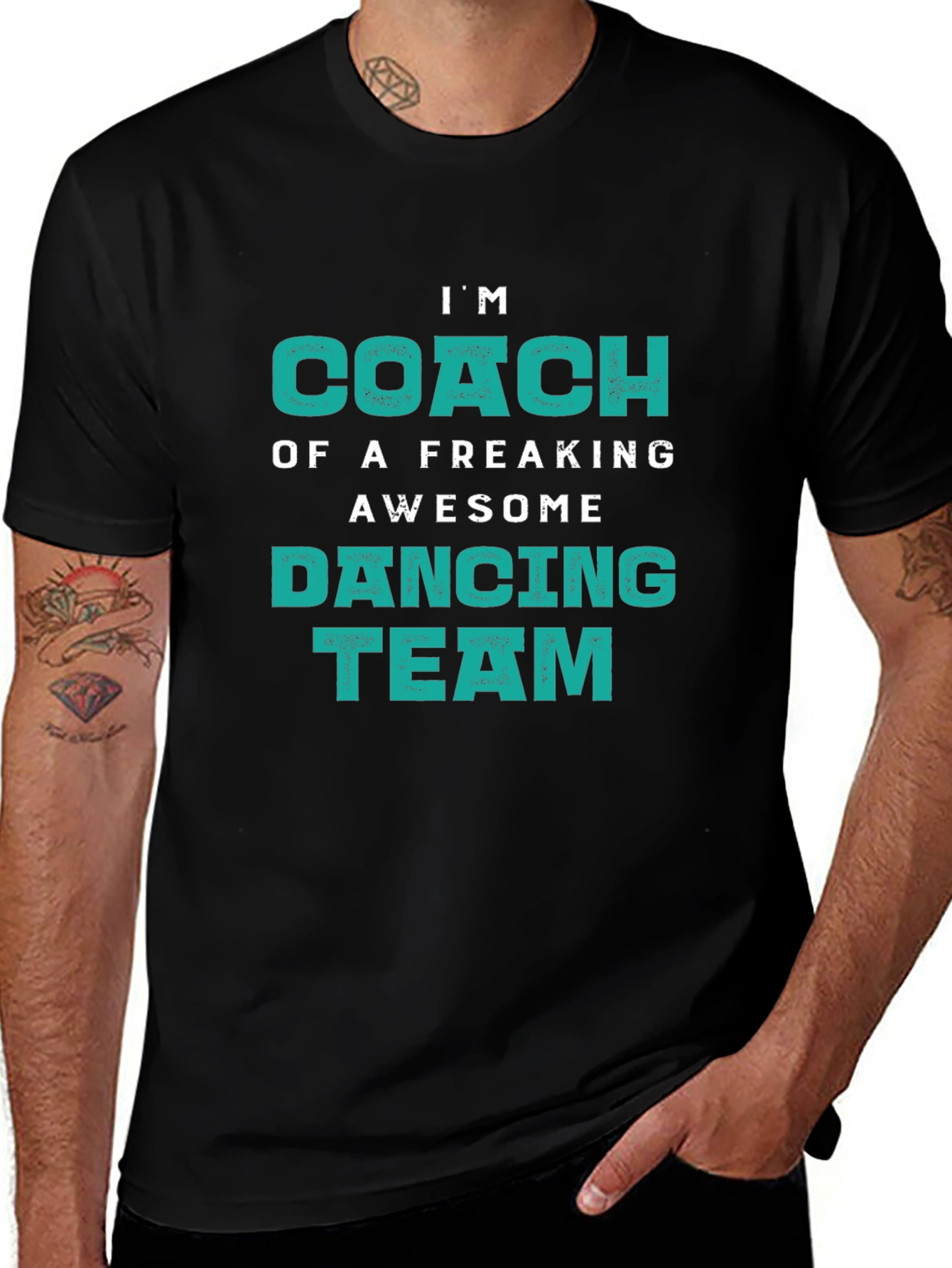 Awesome Dancing Team Coach T-Shirt