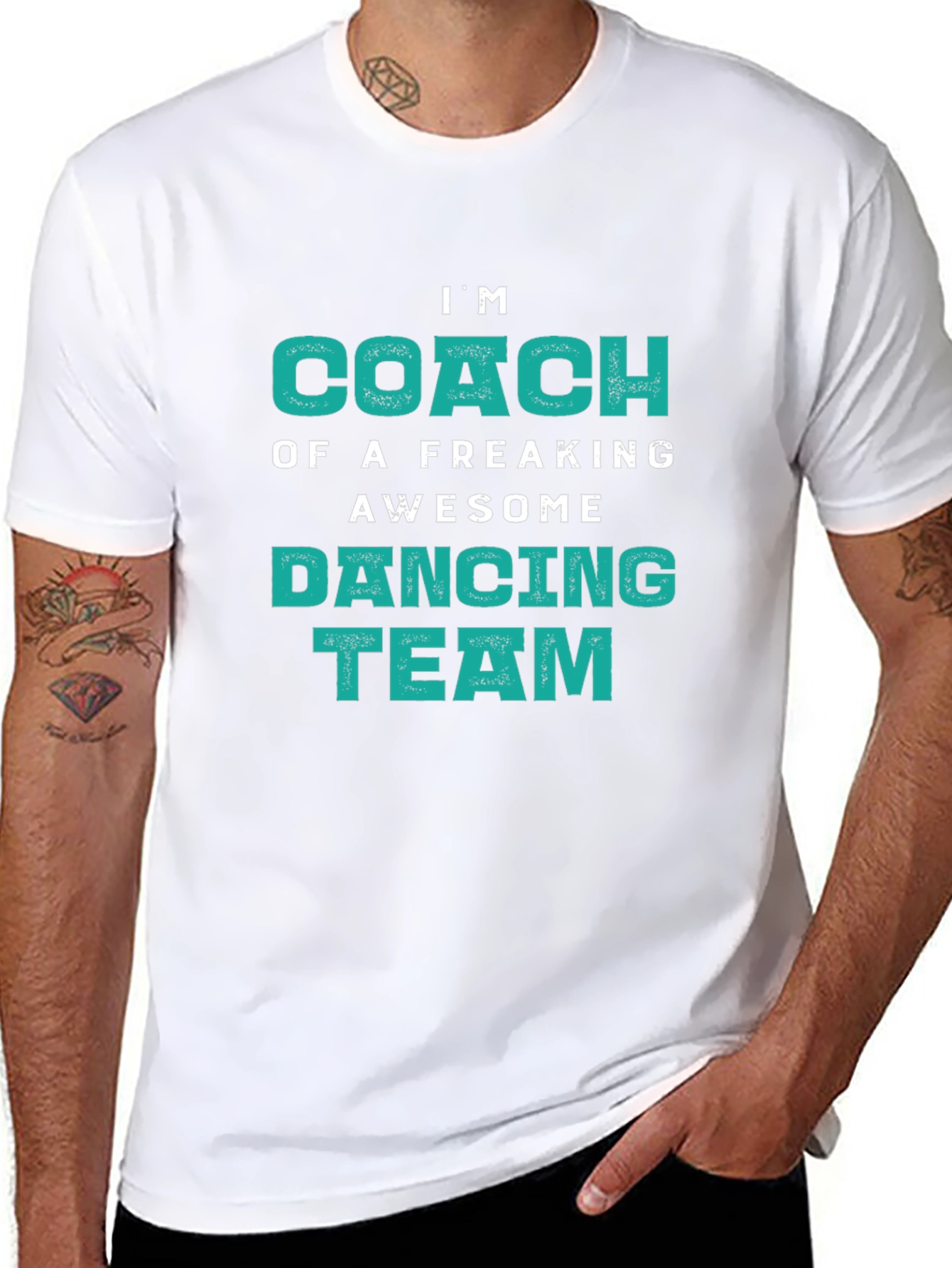 Awesome Dancing Team Coach T-Shirt