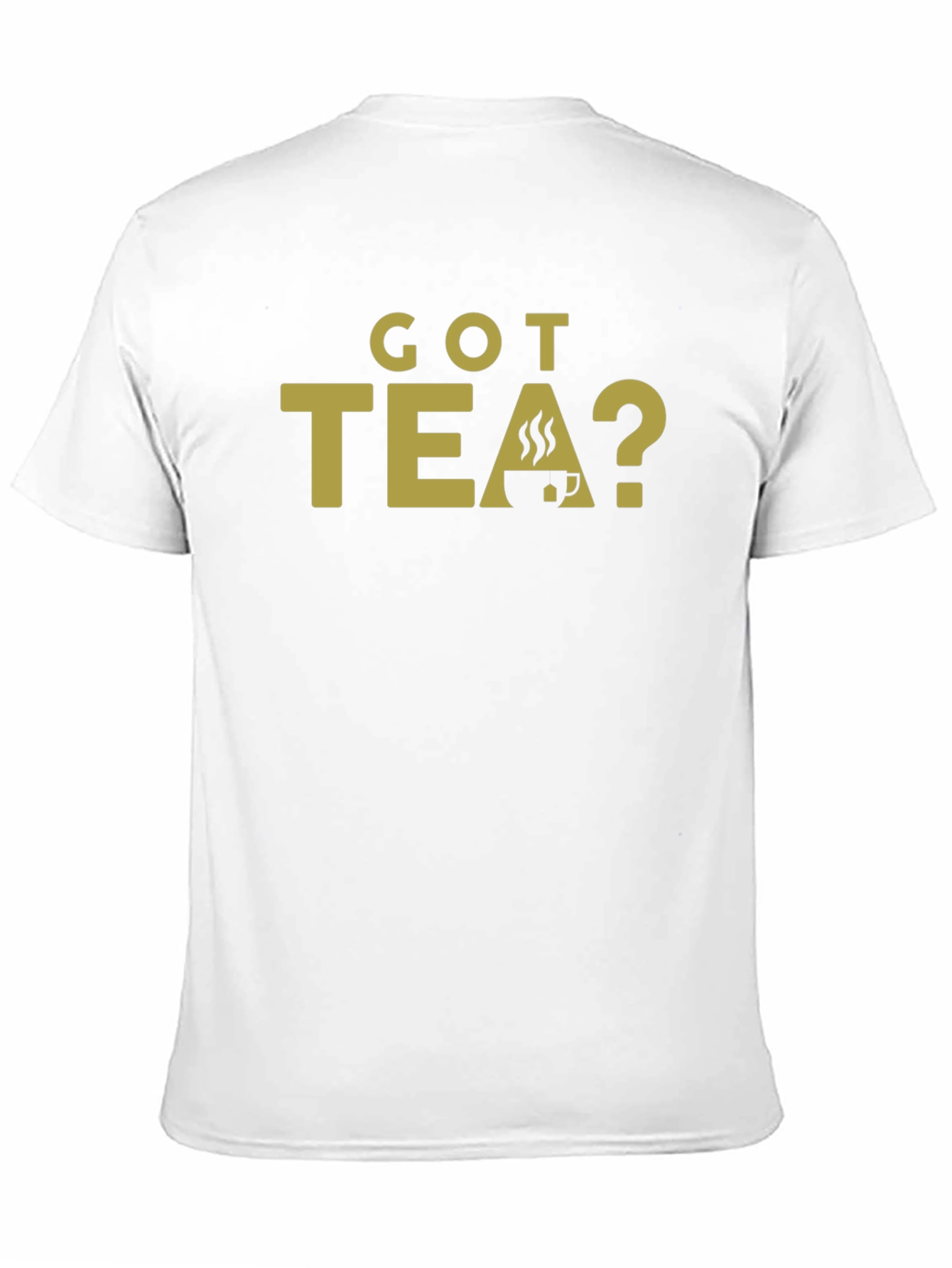 Got Tea? Graphic T-Shirt - Black Casual Tee