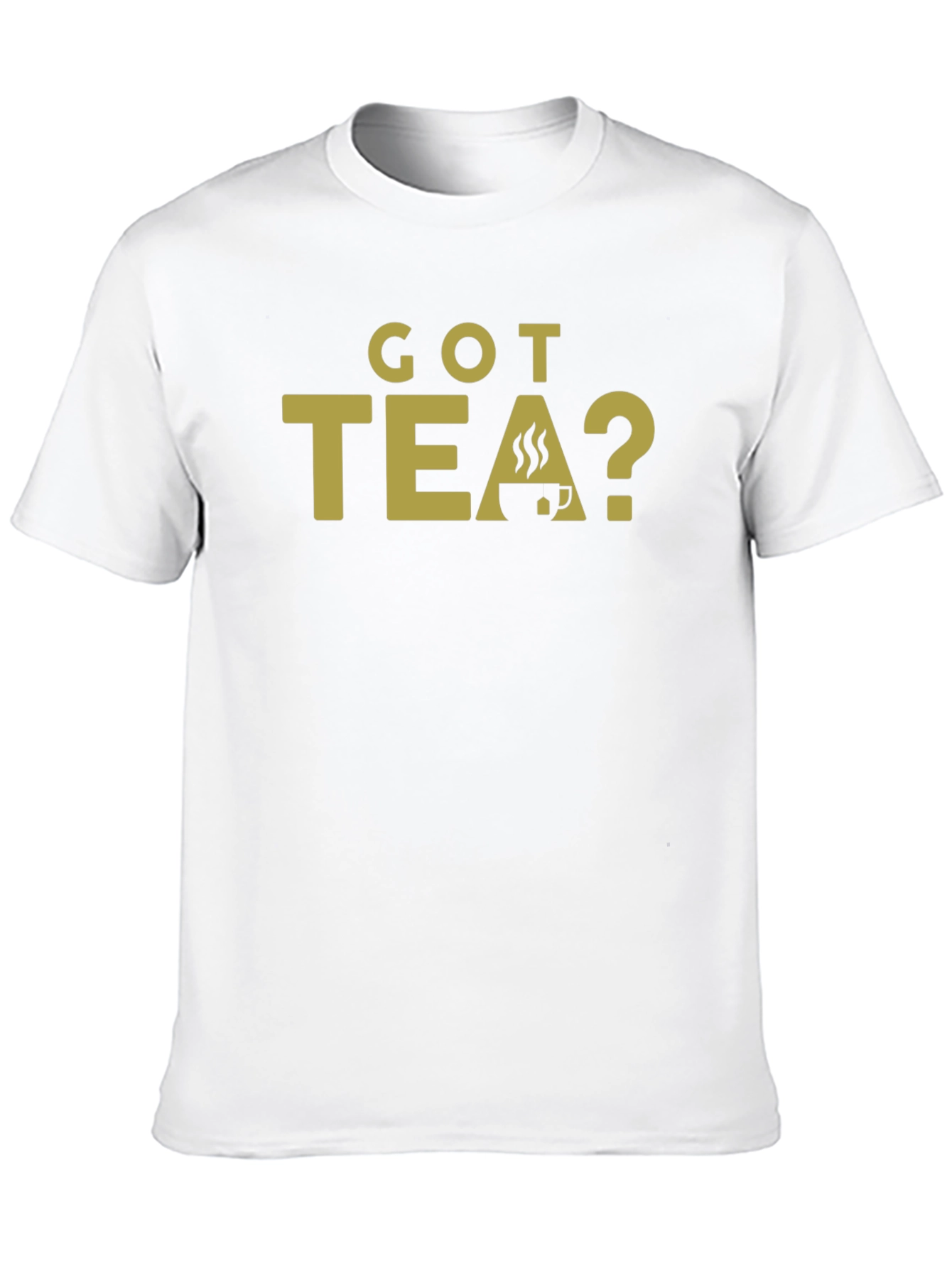 Got Tea? Graphic T-Shirt - Black Casual Tee