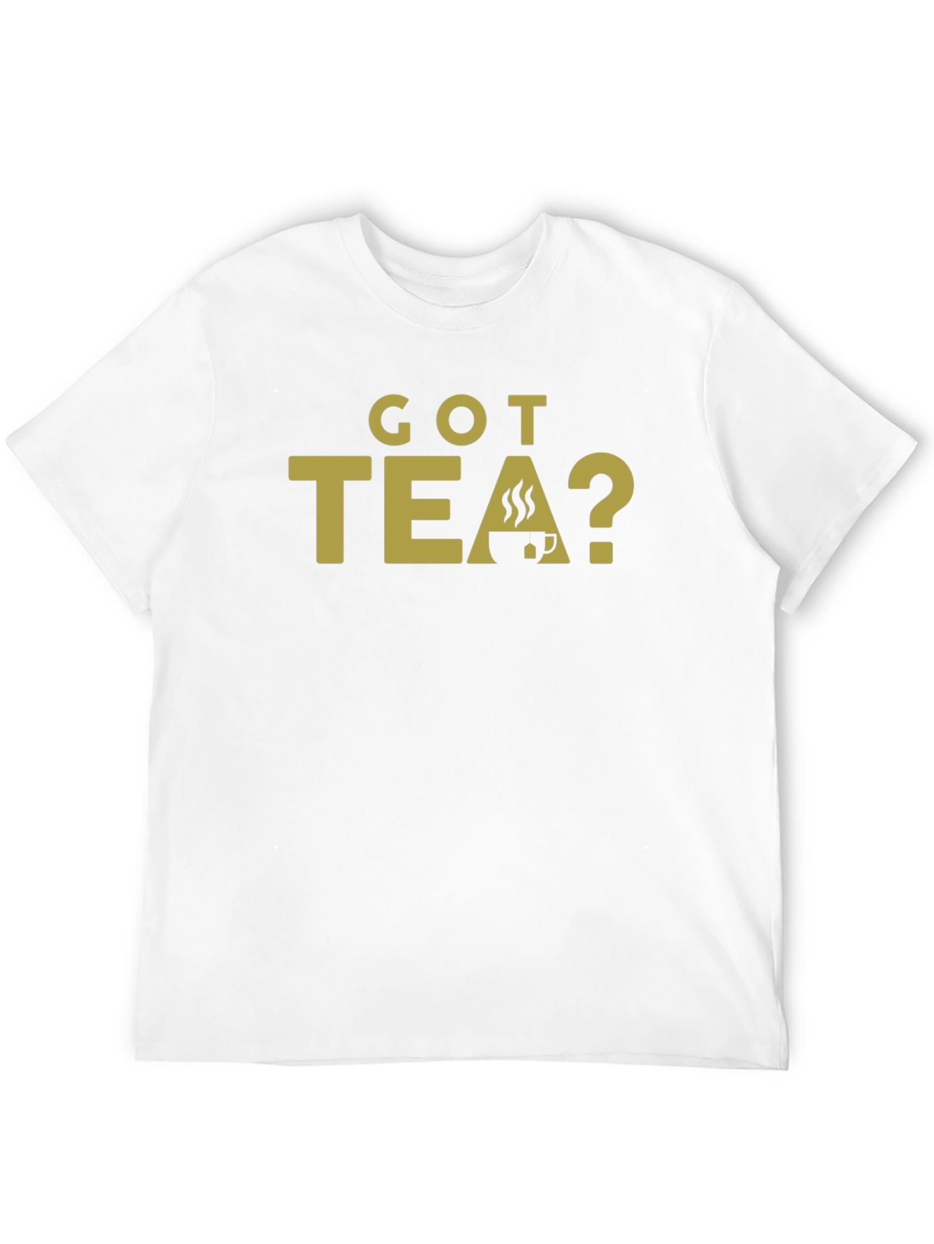 Got Tea? Graphic T-Shirt - Black Casual Tee