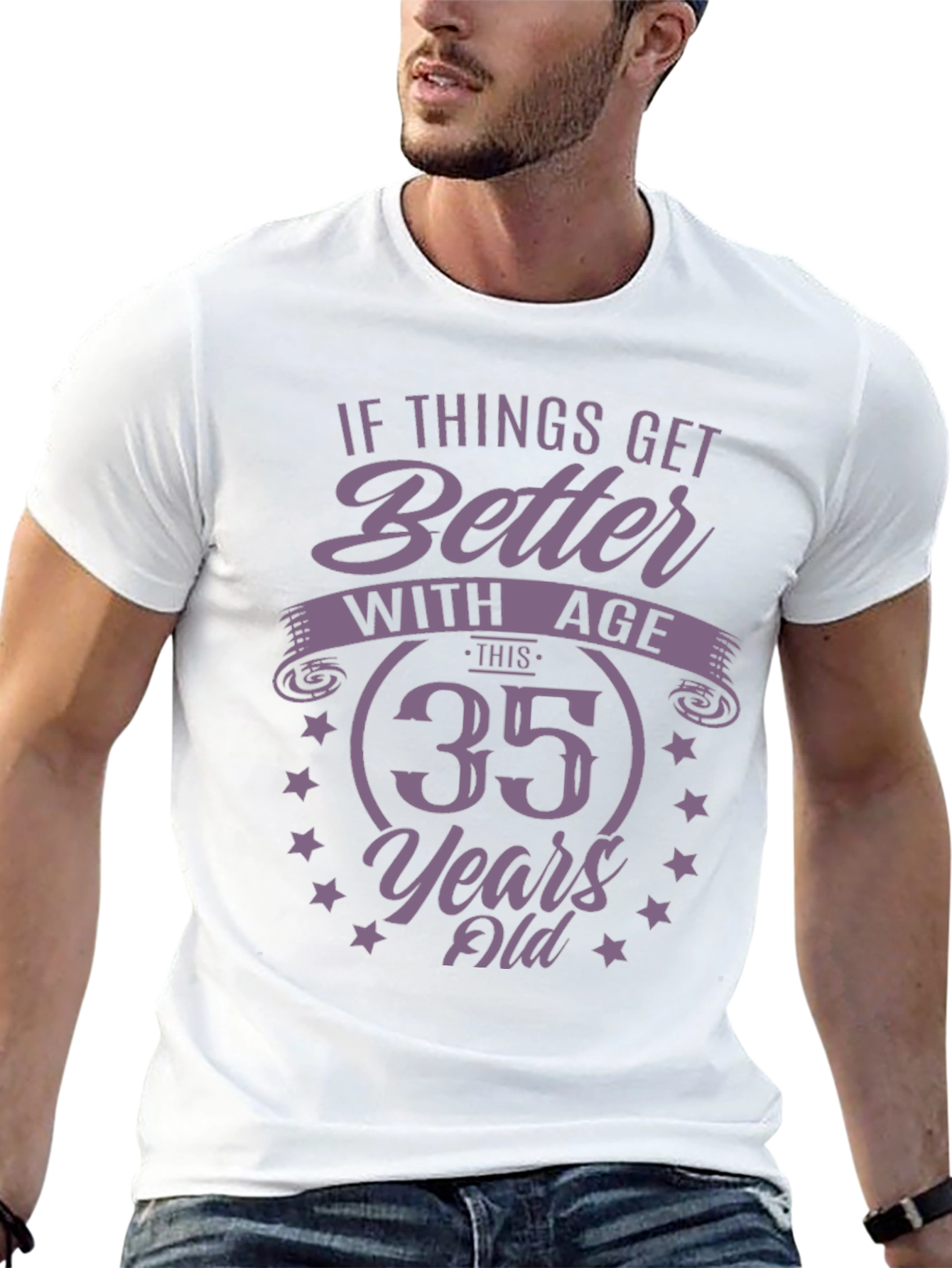 35 Years Old Birthday Graphic T-Shirt