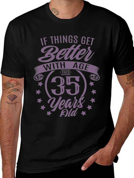 35 Years Old Birthday Graphic T-Shirt