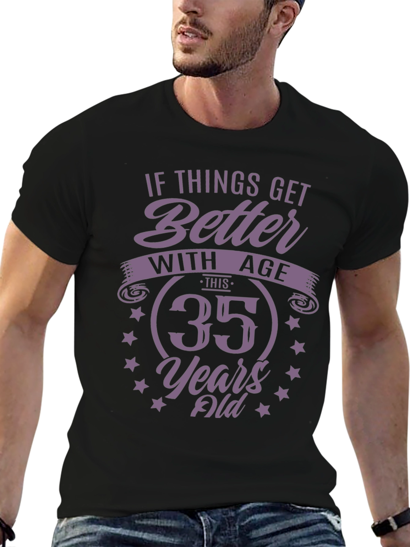 35 Years Old Birthday Graphic T-Shirt