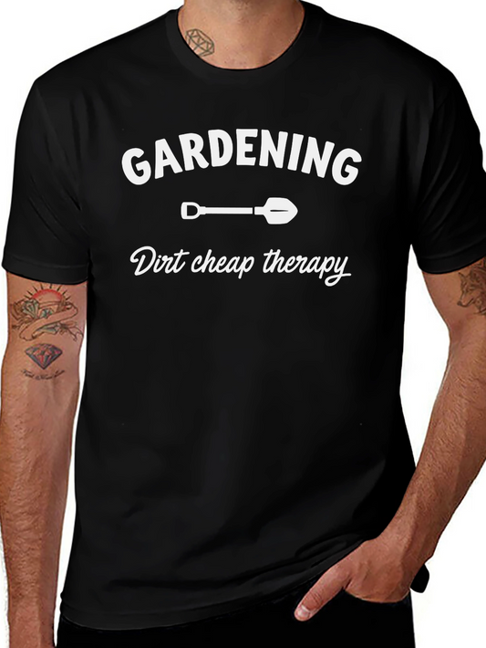 Gardening Therapy Graphic T-Shirt