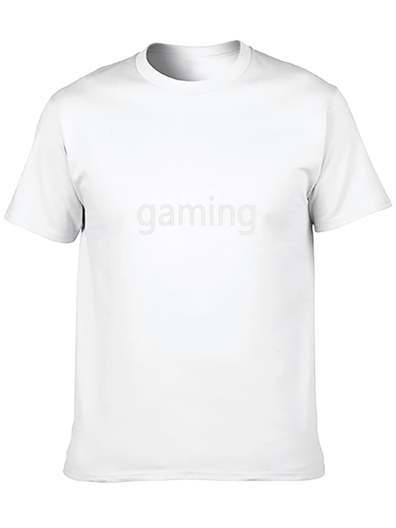 Gaming T-Shirt - Black Cotton Tee