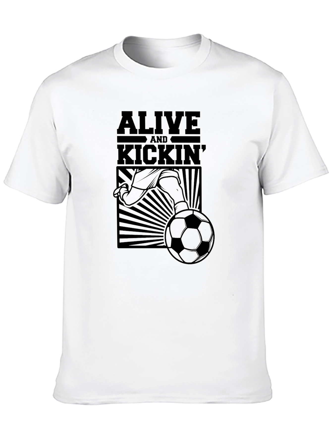 Alive and Kickin Soccer Graphic Tee