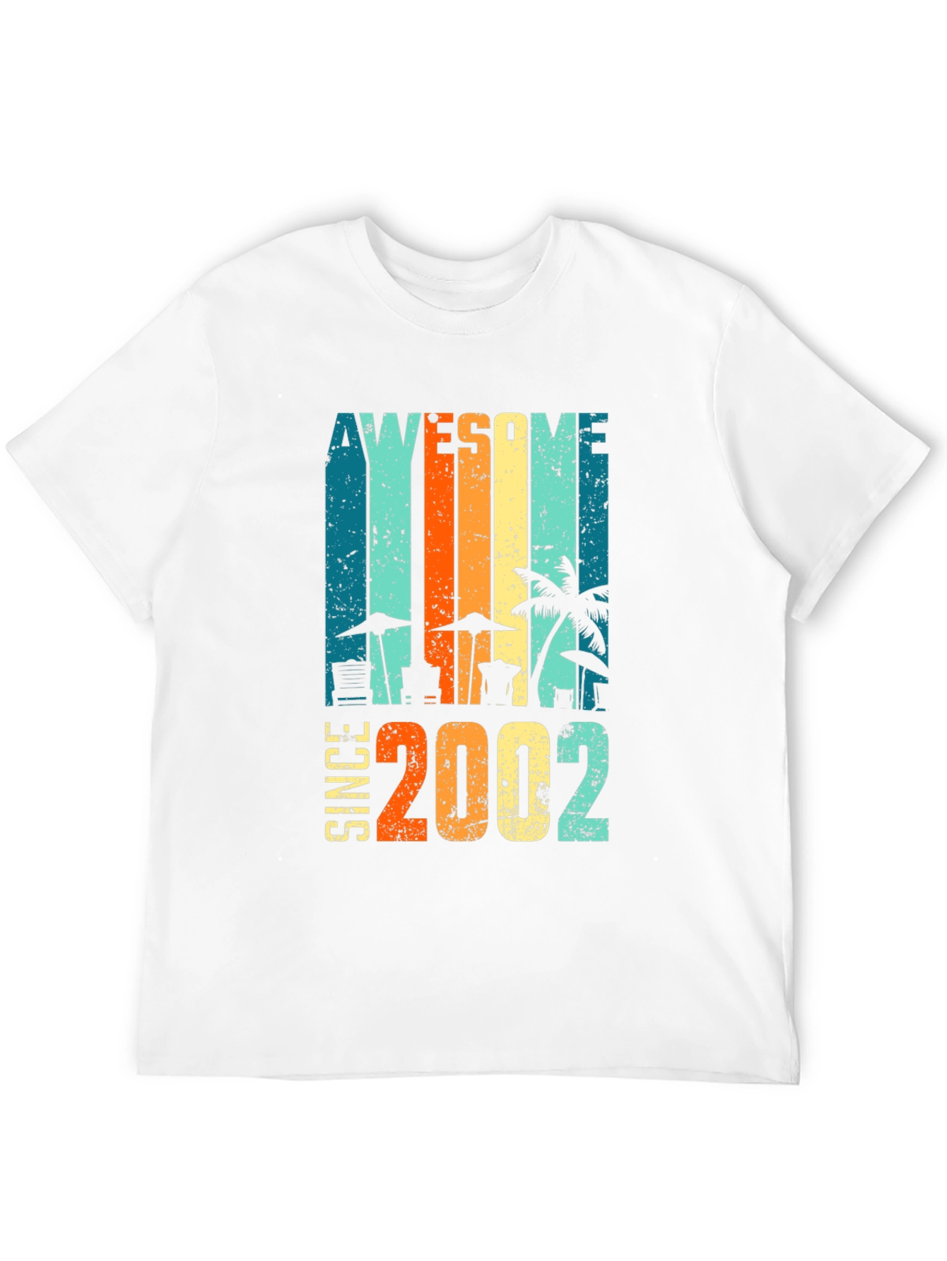 Awesome Since 2002 Beach T-Shirt