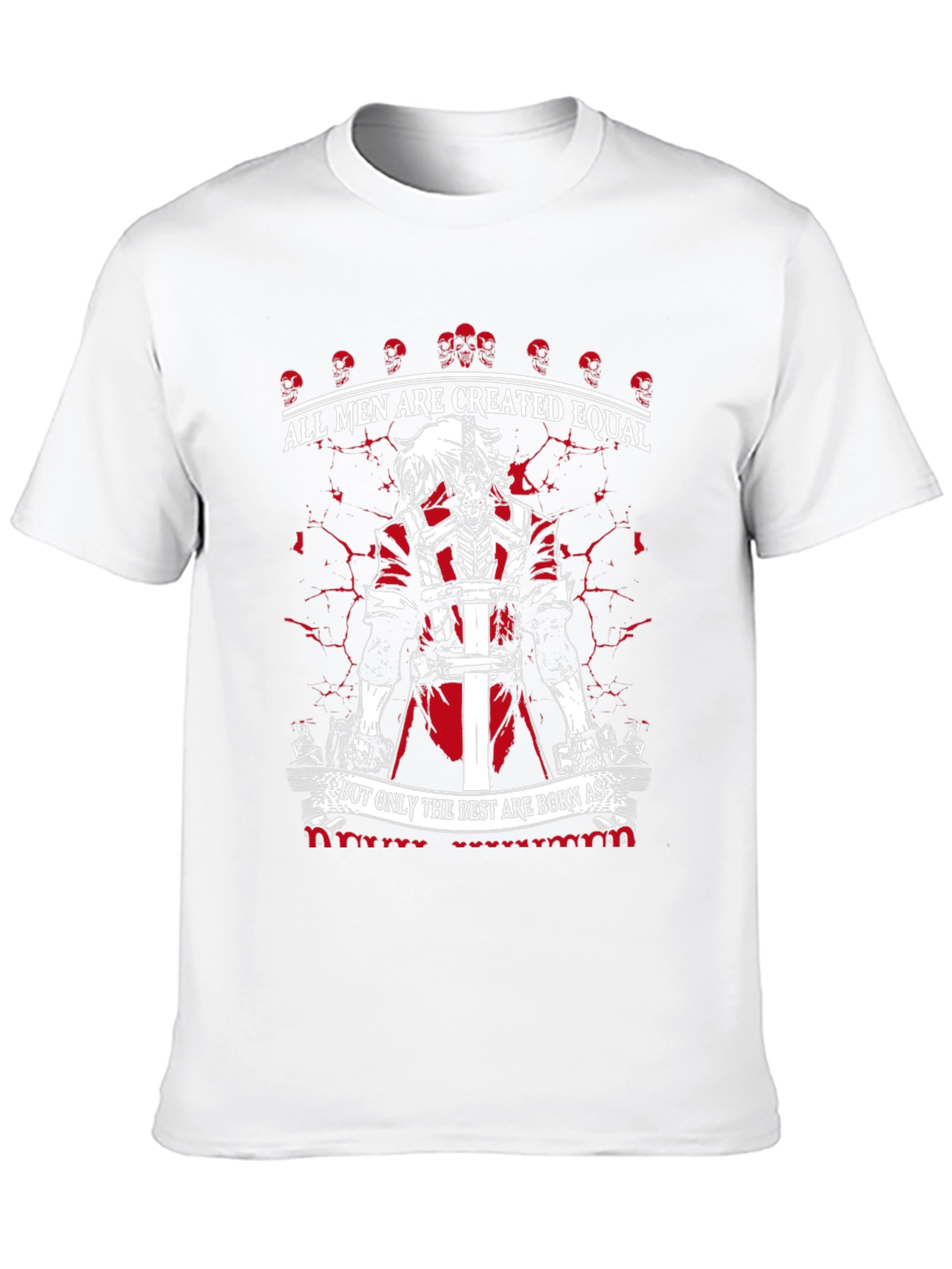 All Men Created Equal Black Graphic Tee