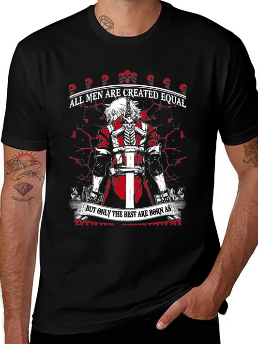 All Men Created Equal Black Graphic Tee