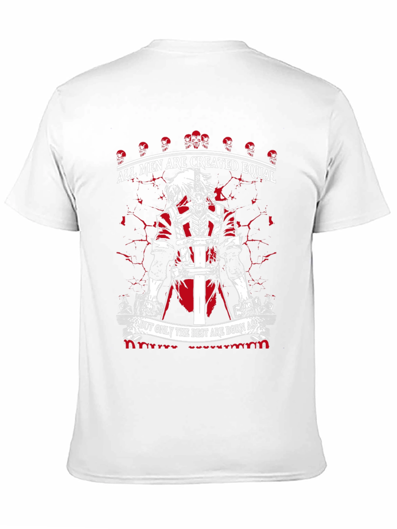 All Men Created Equal Black Graphic Tee