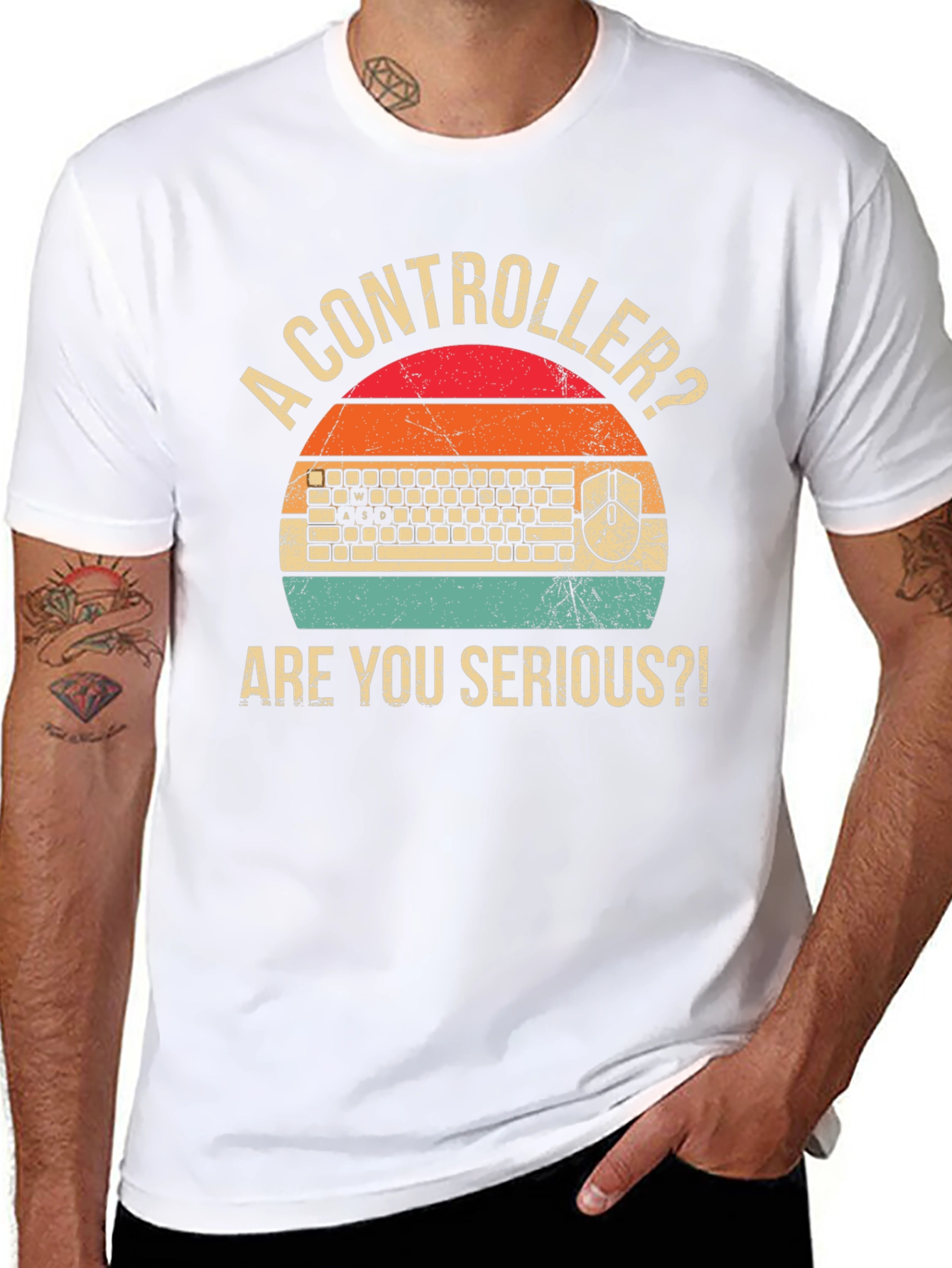 Gamer T-Shirt: Controller? Are You Serious?!