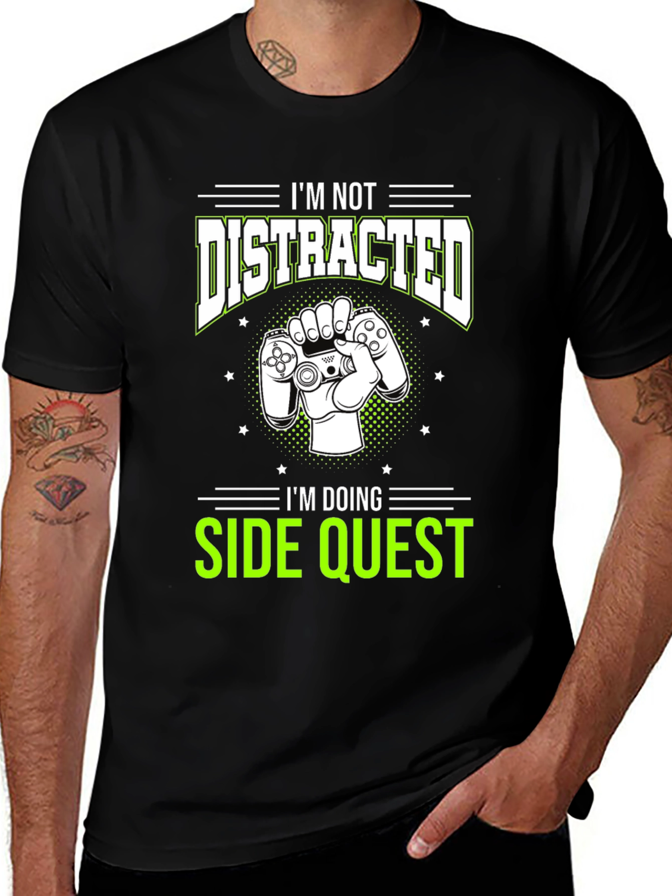 Gamer T-Shirt - Side Quest Distraction Tee