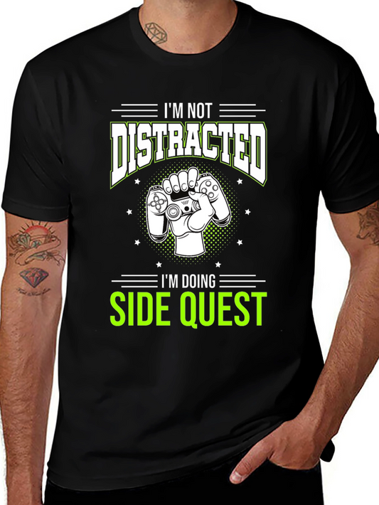 Gamer T-Shirt - Side Quest Distraction Tee