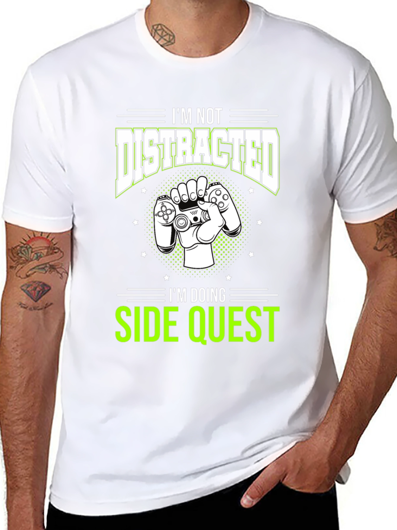 Gamer T-Shirt - Side Quest Distraction Tee