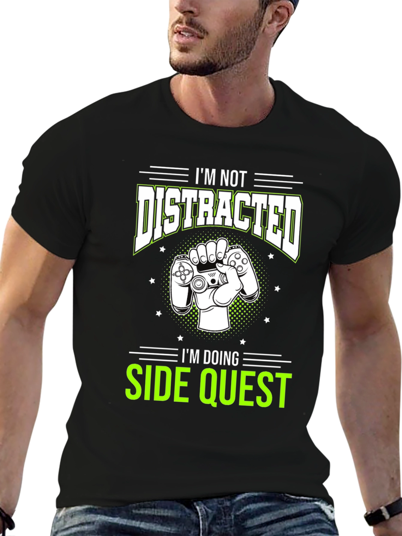 Gamer T-Shirt - Side Quest Distraction Tee