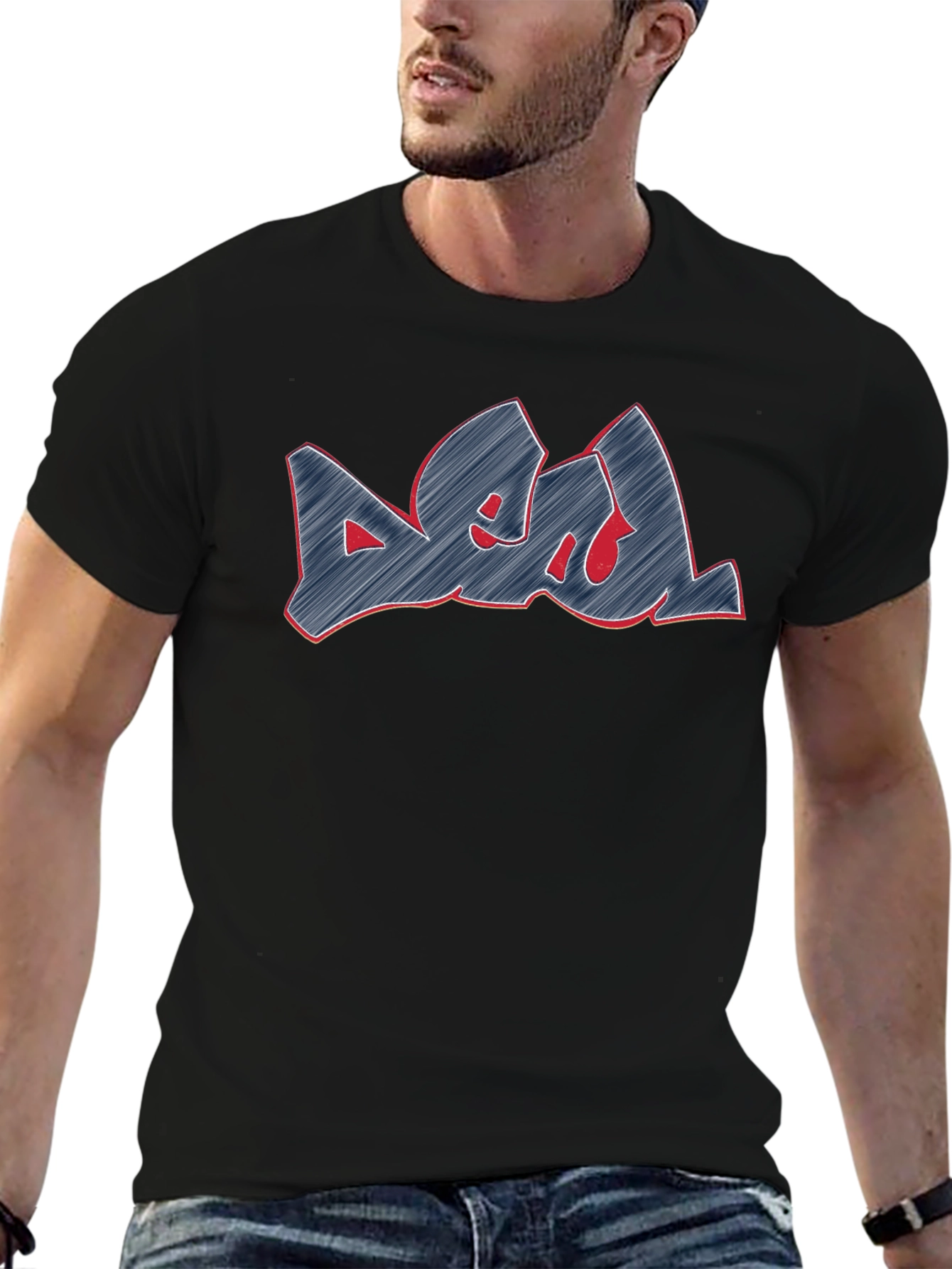 Graffiti Style T-Shirt - Casual Streetwear Tee