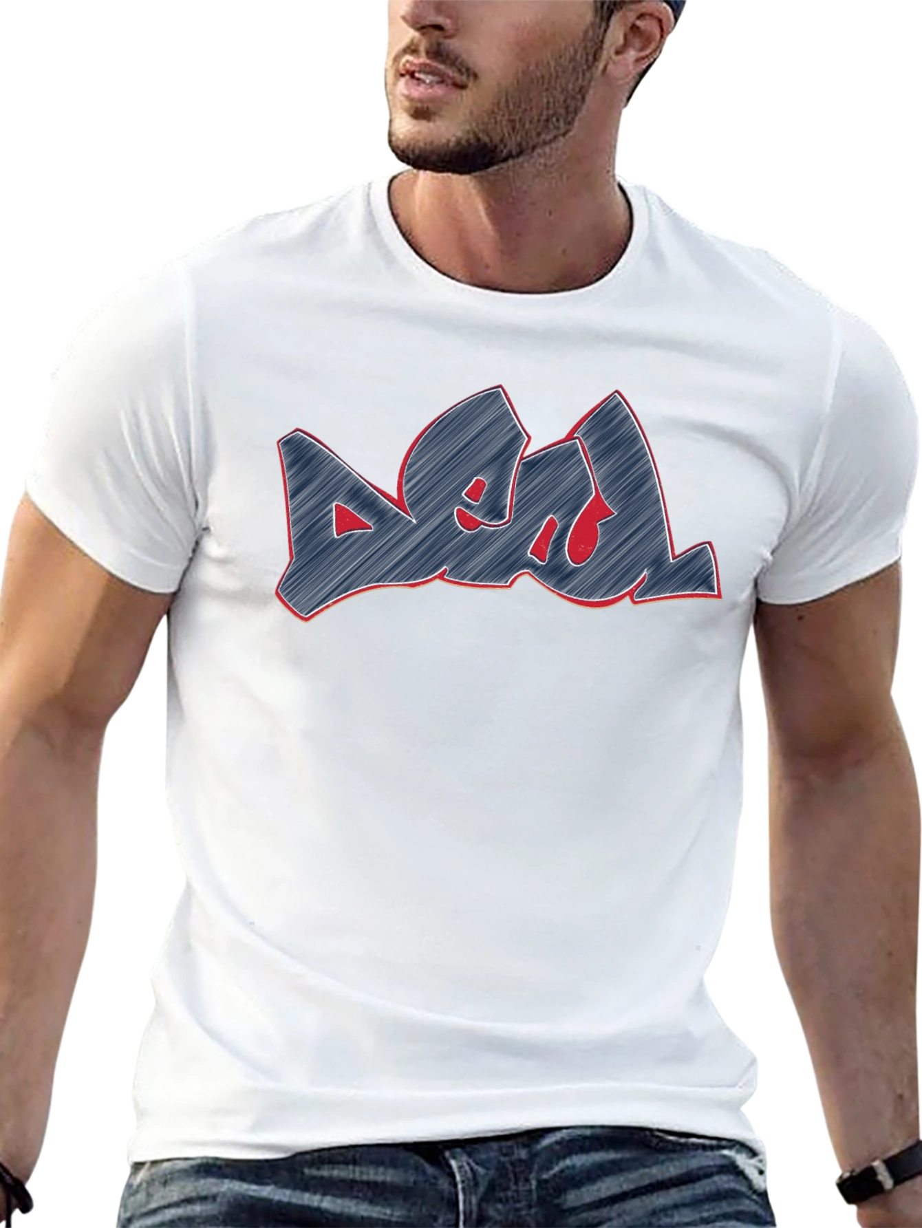 Graffiti Style T-Shirt - Casual Streetwear Tee