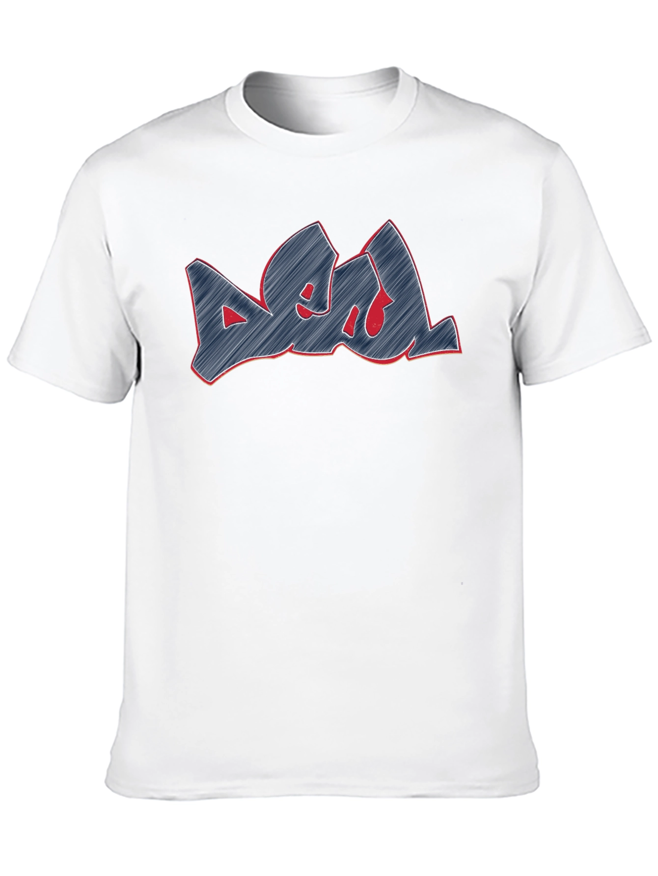 Graffiti Style T-Shirt - Casual Streetwear Tee