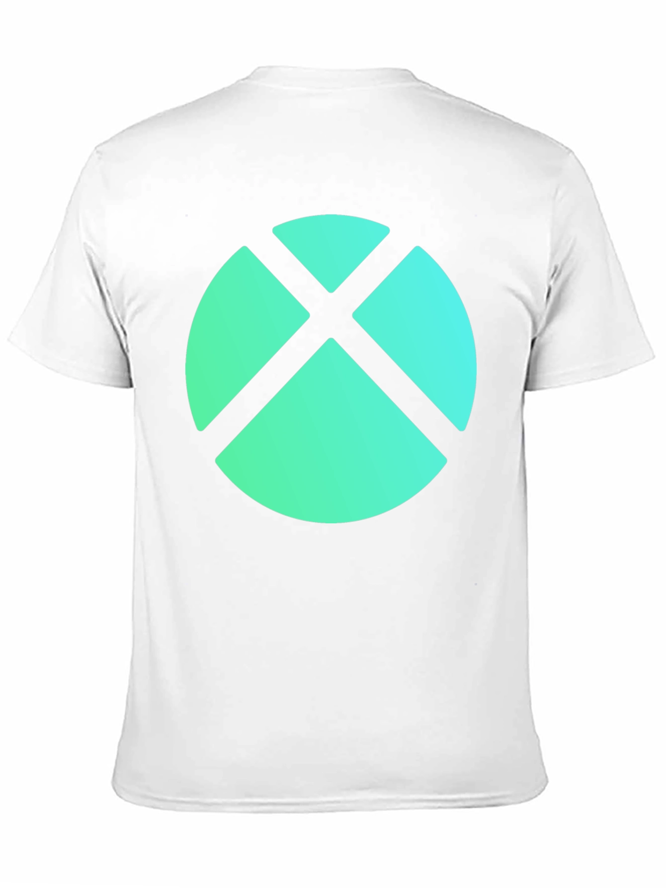 Abstract Geometric Graphic Tee - Modern Casual Wear