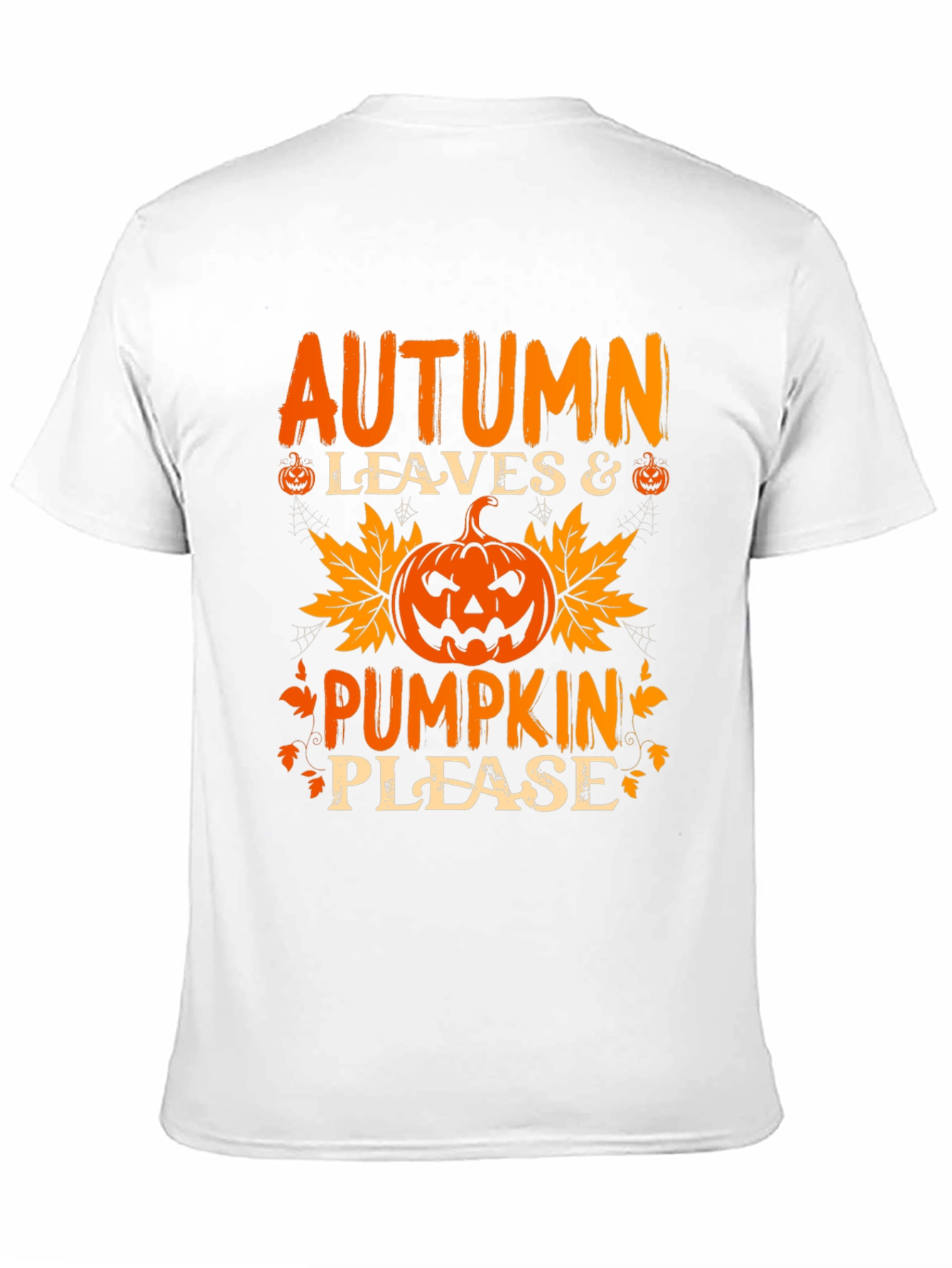 Autumn Leaves & Pumpkin Please Graphic Tee