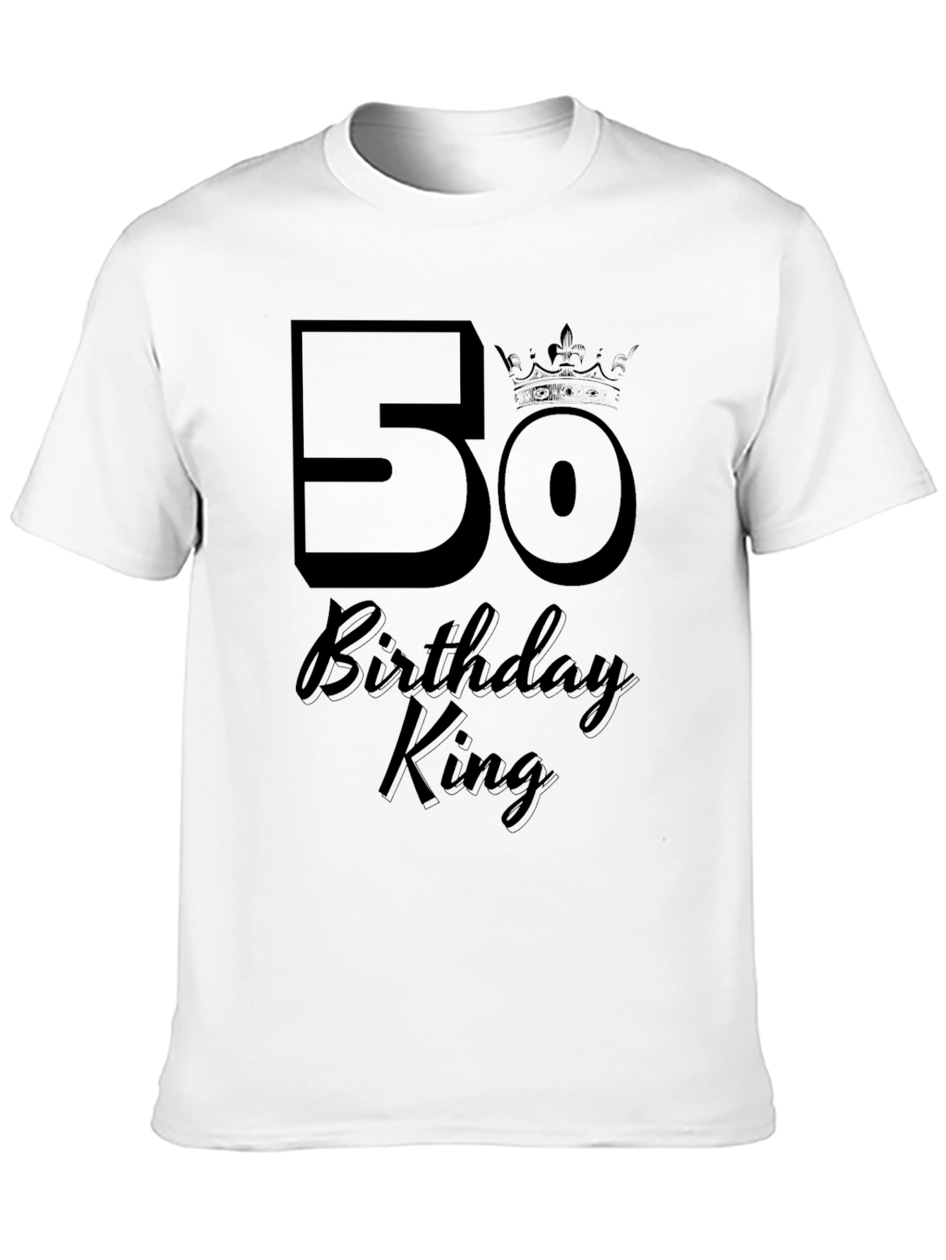 50 Birthday King T-Shirt