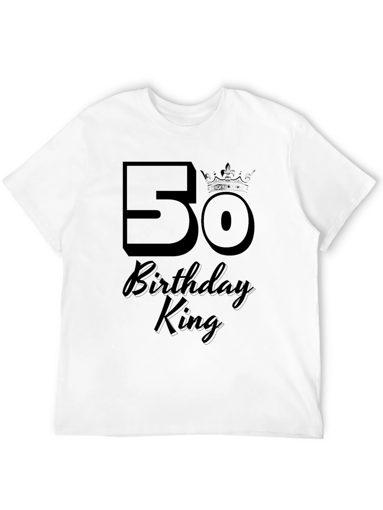 50 Birthday King T-Shirt