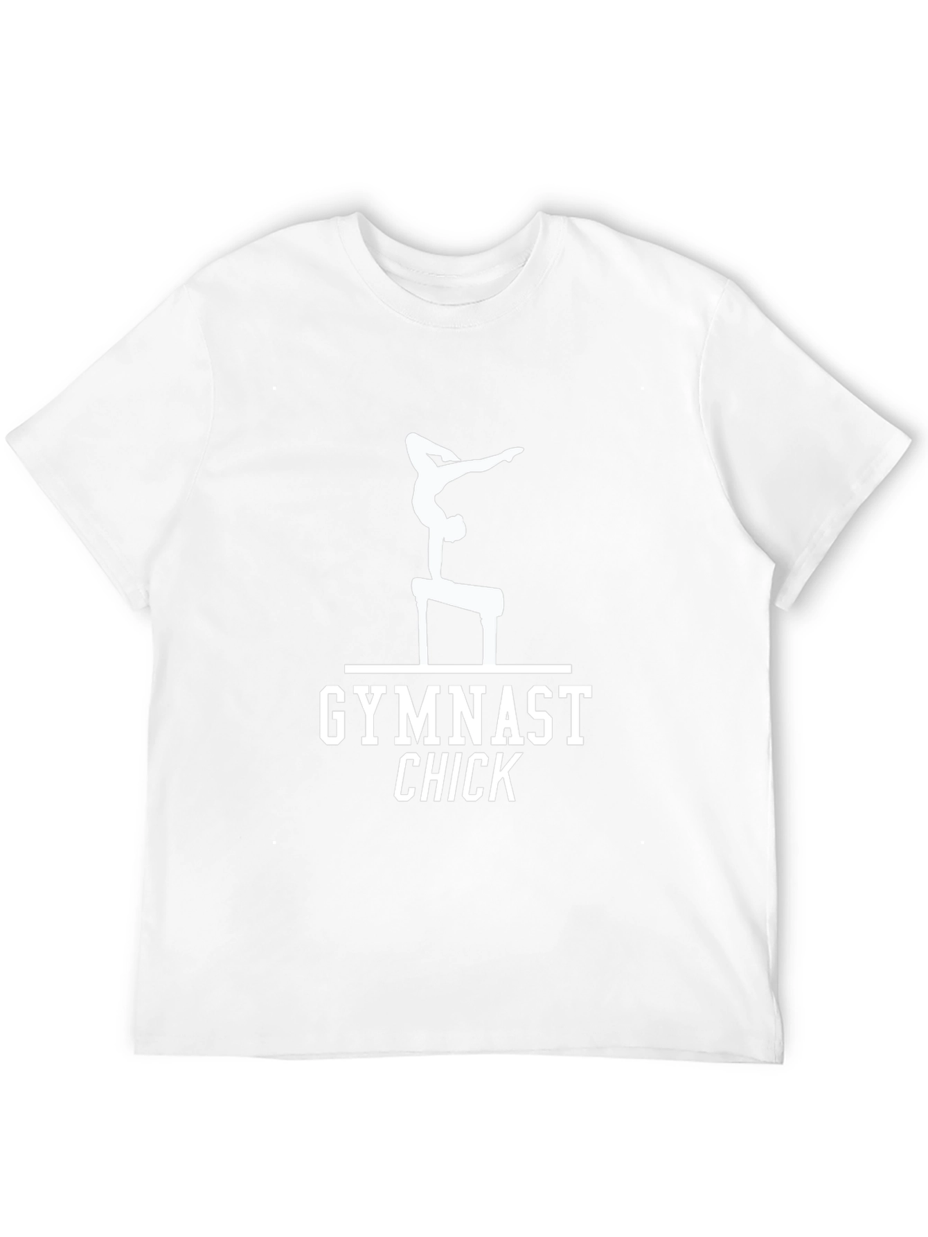 Gymnast Chick Black T-Shirt