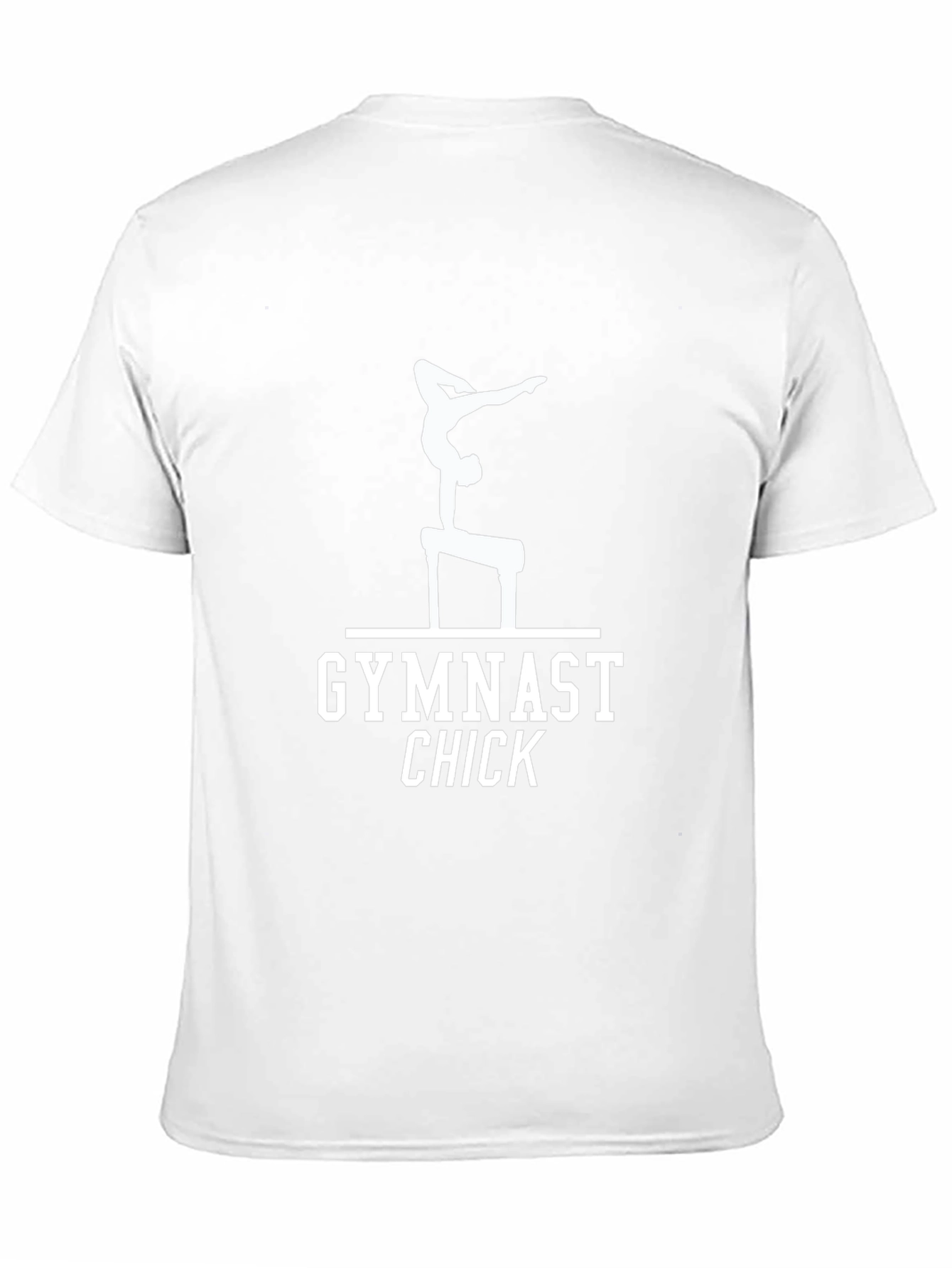 Gymnast Chick Black T-Shirt