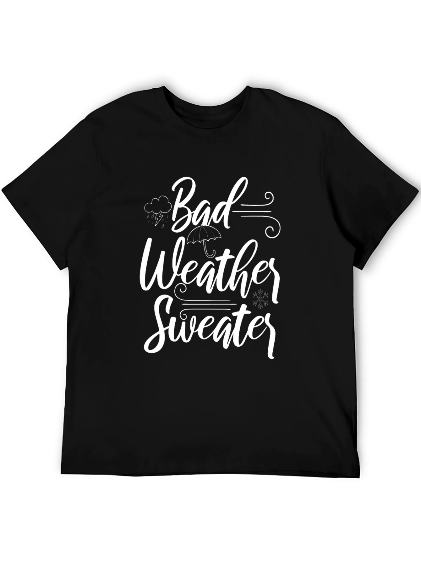 Bad Weather Sweater Graphic Tee
