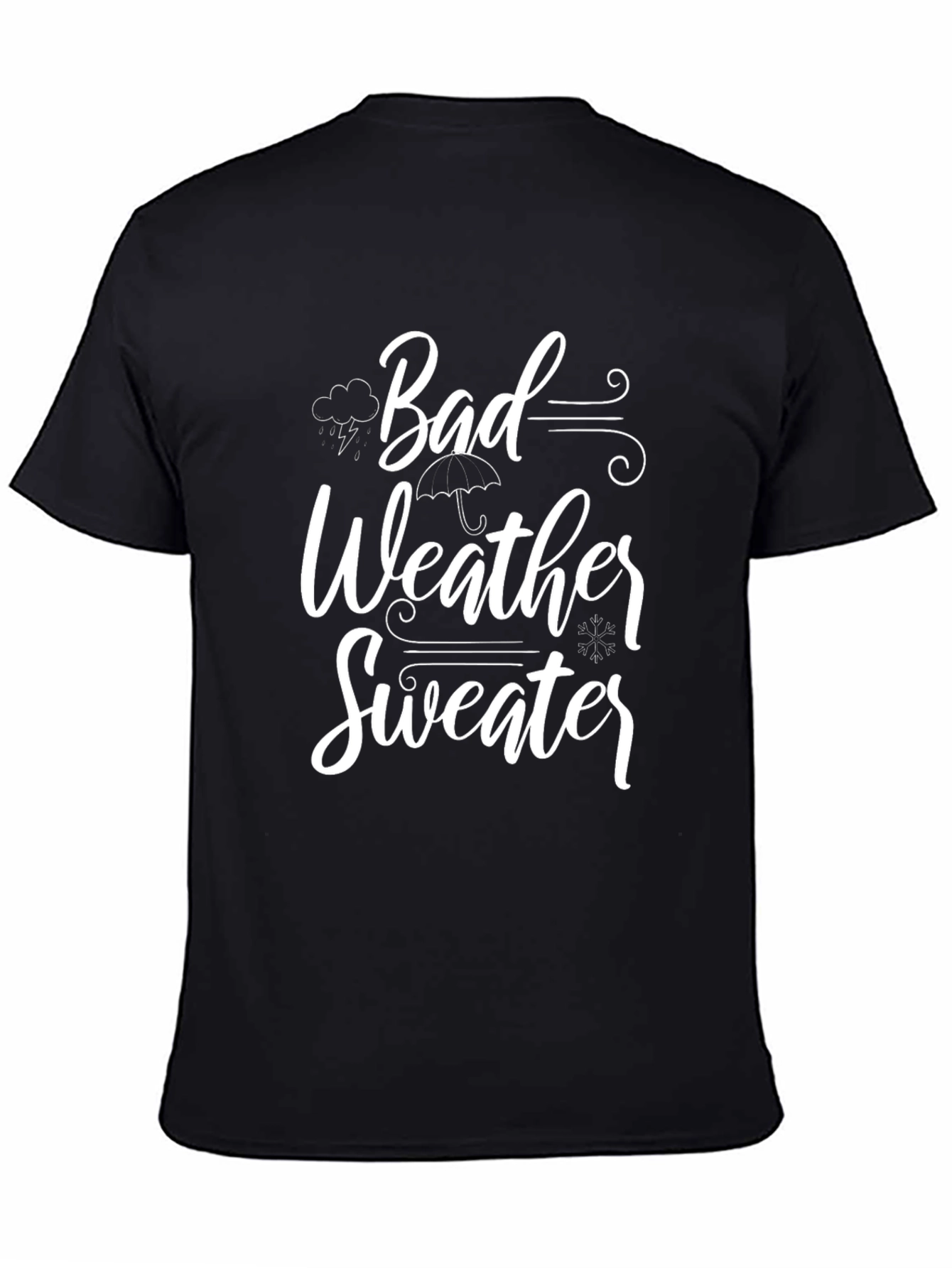 Bad Weather Sweater Graphic Tee