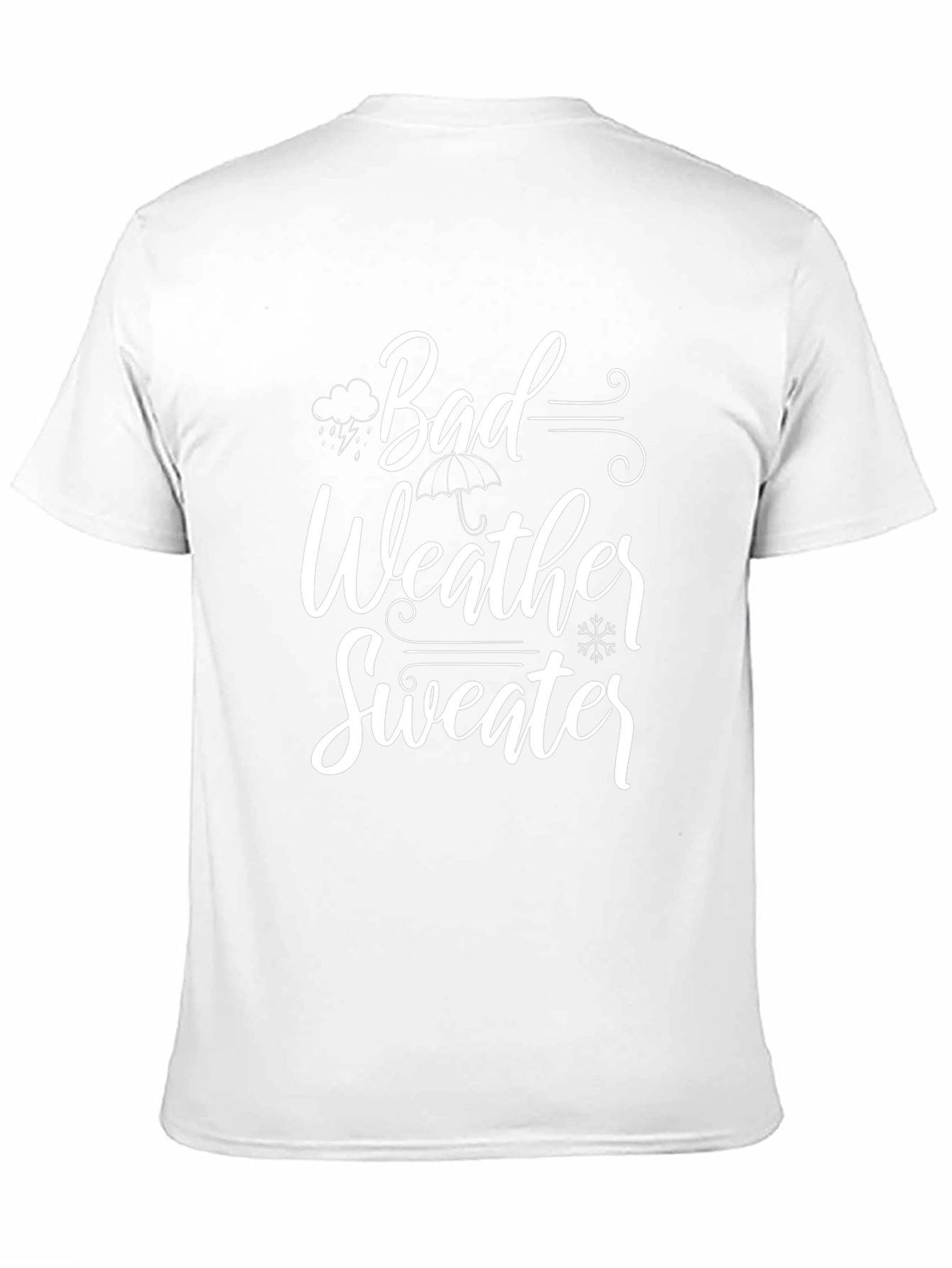 Bad Weather Sweater Graphic Tee