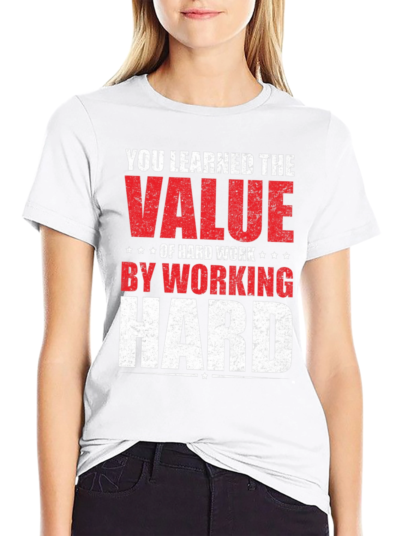Hard Work Graphic Tee - Learn Value