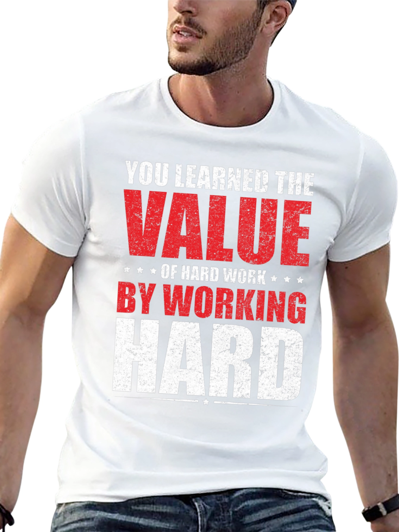 Hard Work Graphic Tee - Learn Value