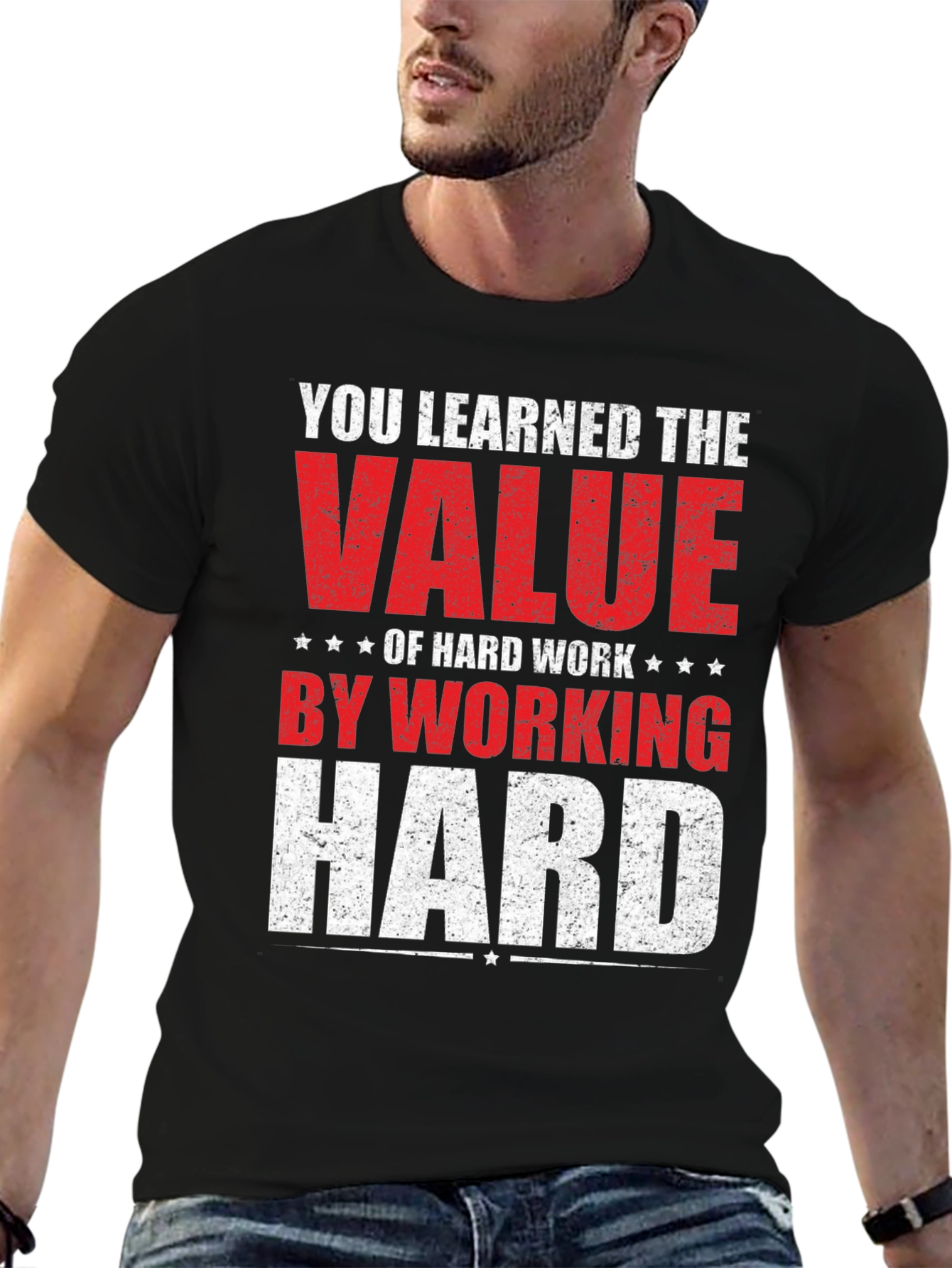 Hard Work Graphic Tee - Learn Value