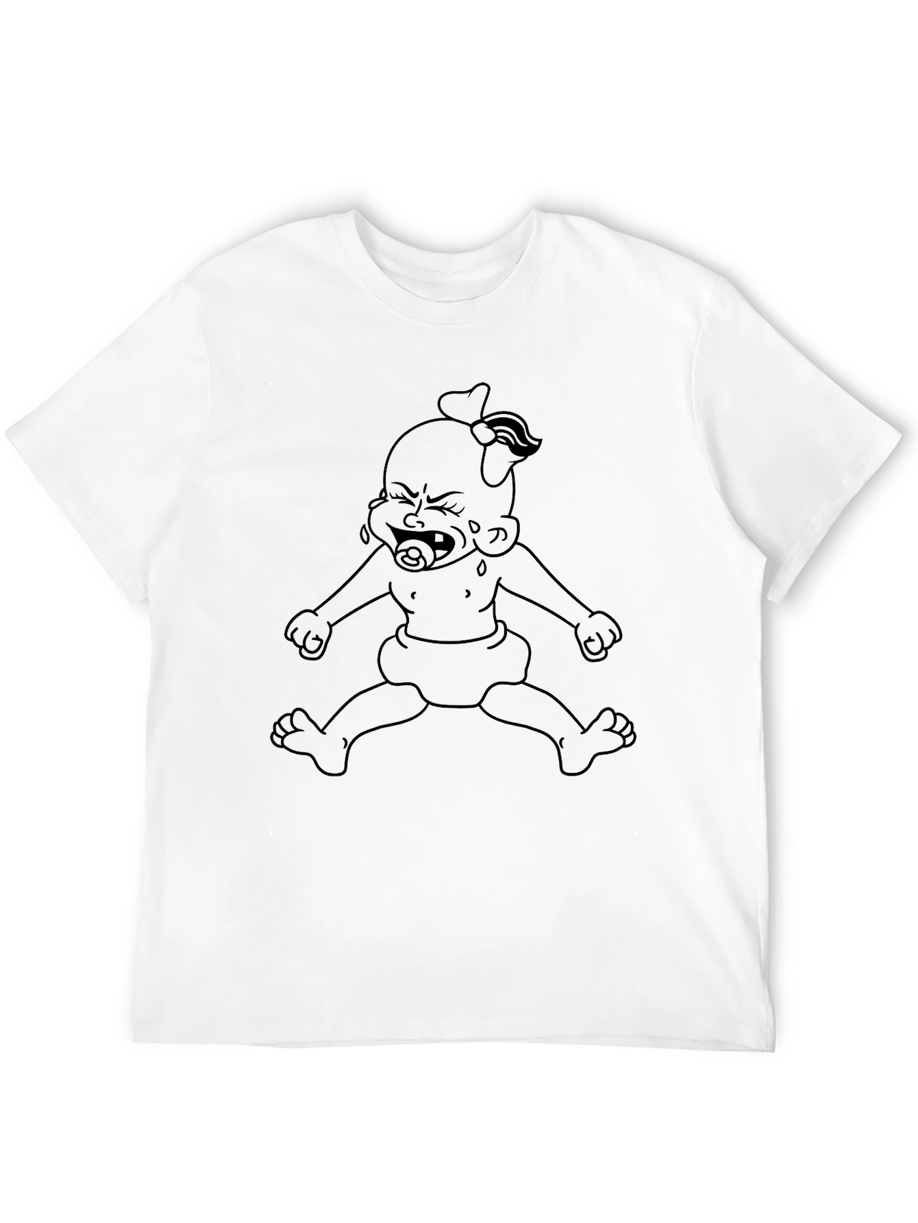Baby Graphic Tee - Unisex Black T-Shirt