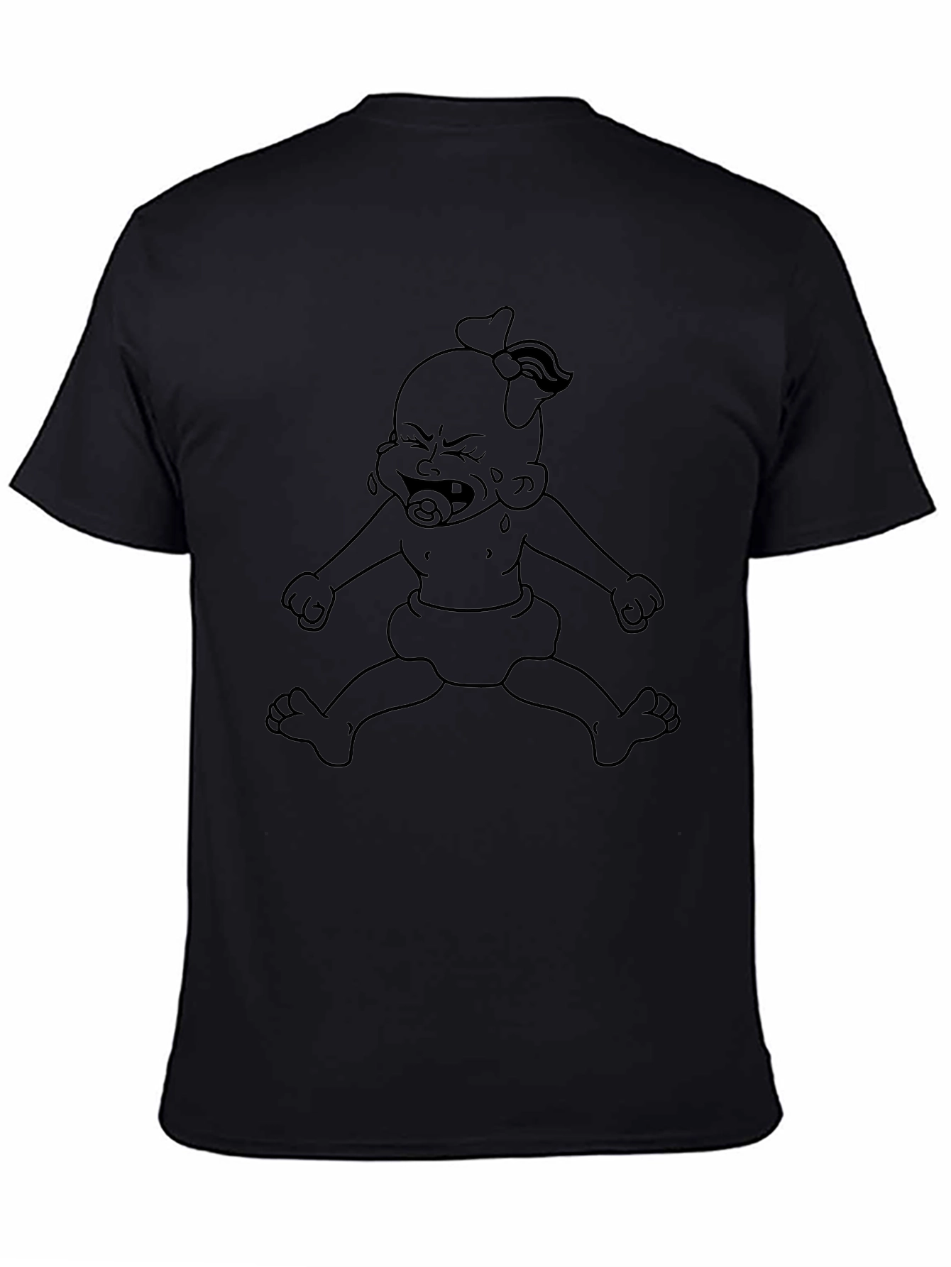 Baby Graphic Tee - Unisex Black T-Shirt