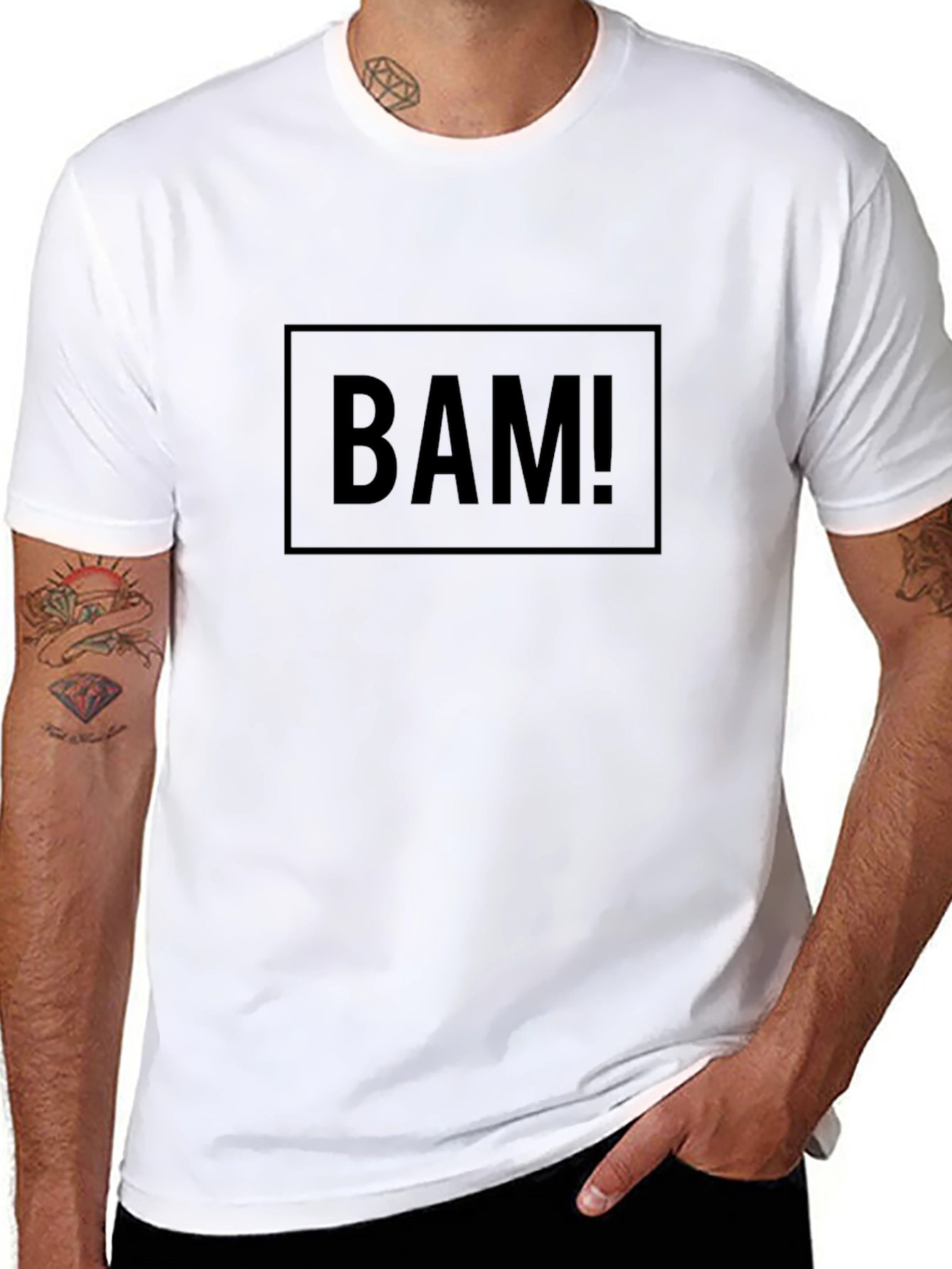 BAM! Graphic Tee - Bold & Stylish