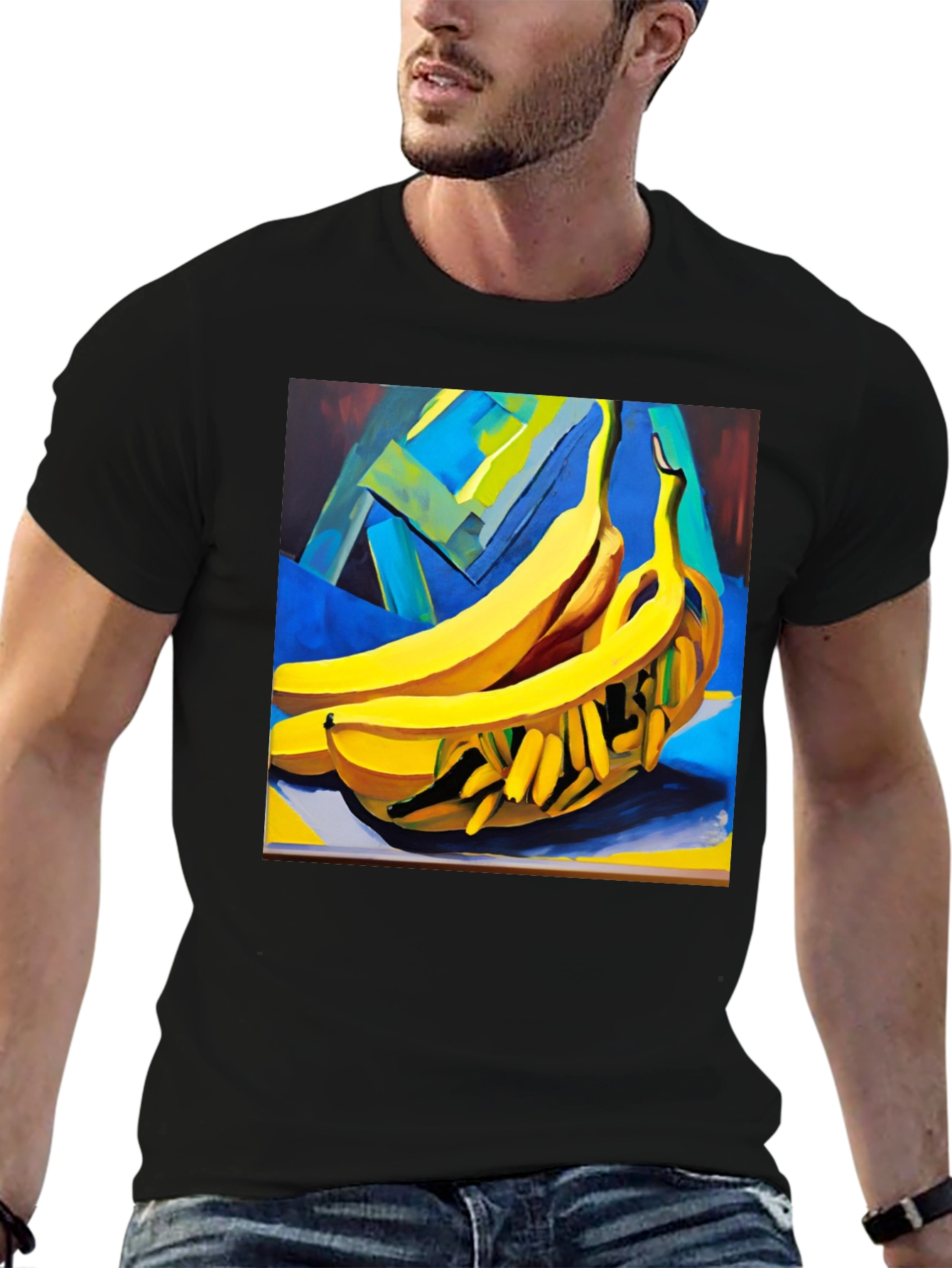 Abstract Banana T-Shirt