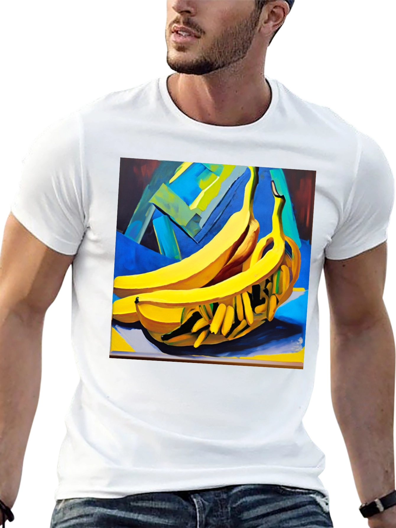 Abstract Banana T-Shirt