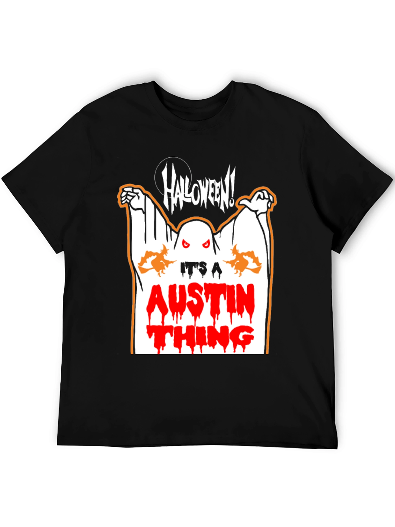 Halloween Ghost Austin Thing T-Shirt