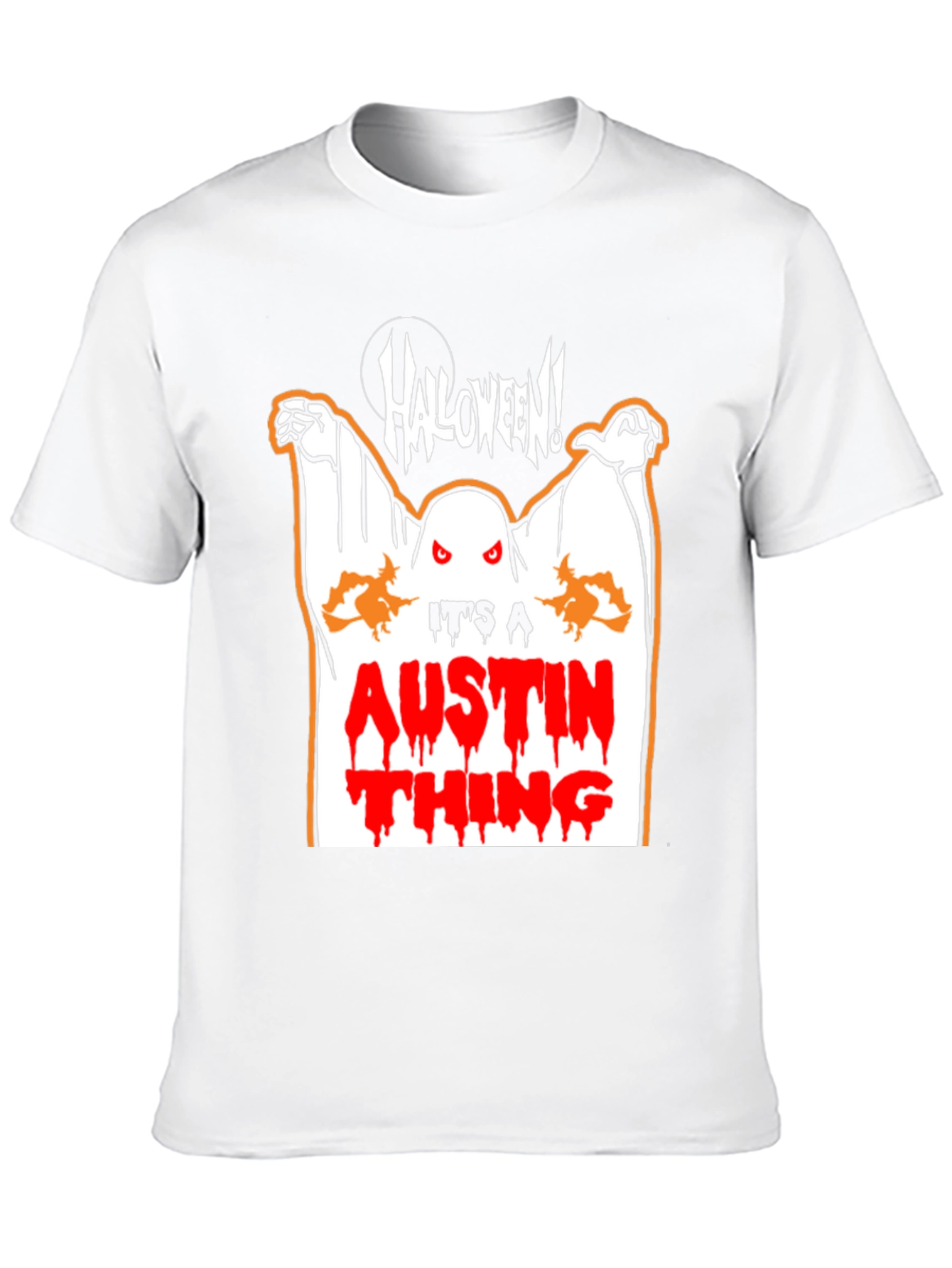 Halloween Ghost Austin Thing T-Shirt