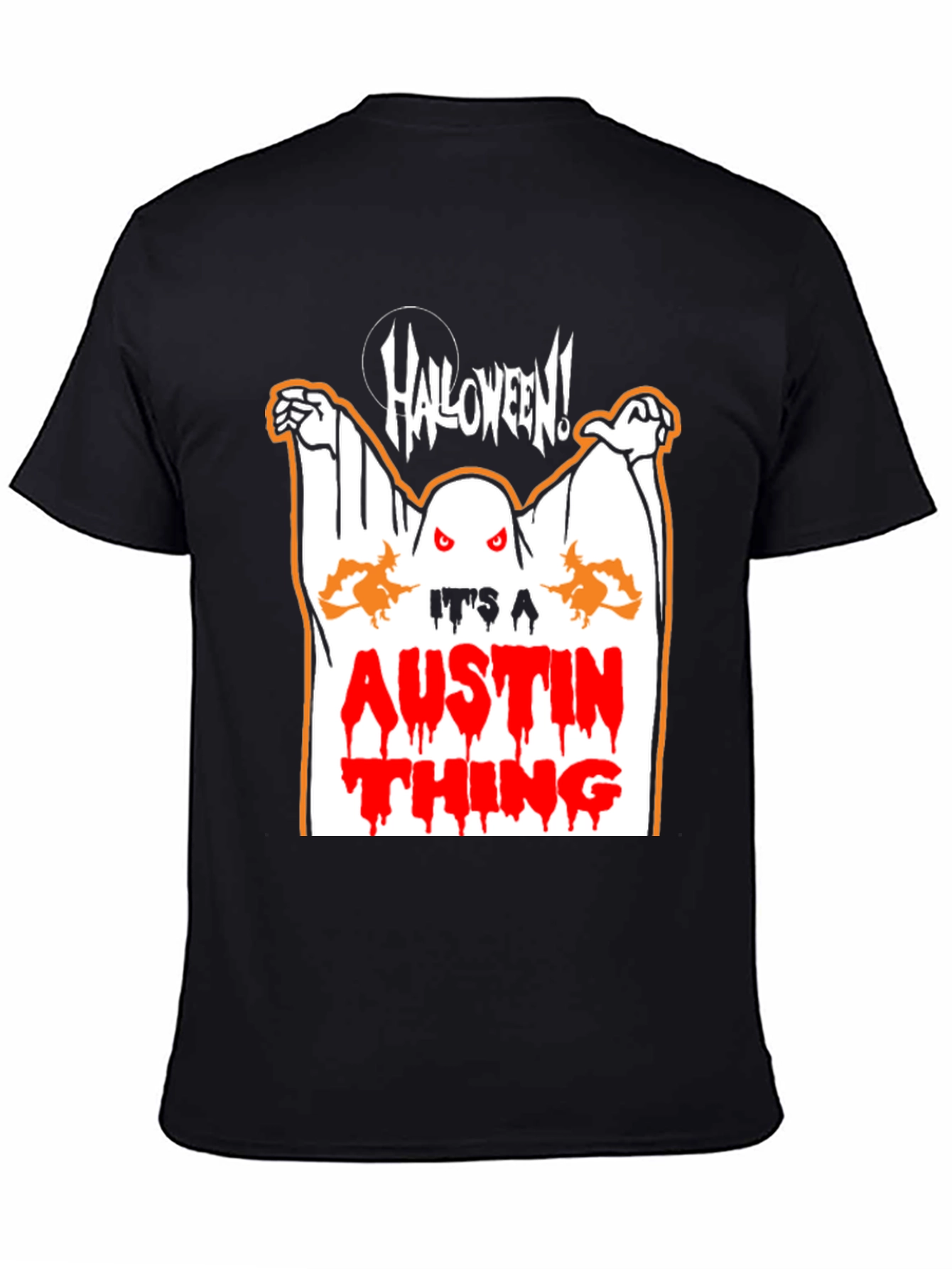 Halloween Ghost Austin Thing T-Shirt