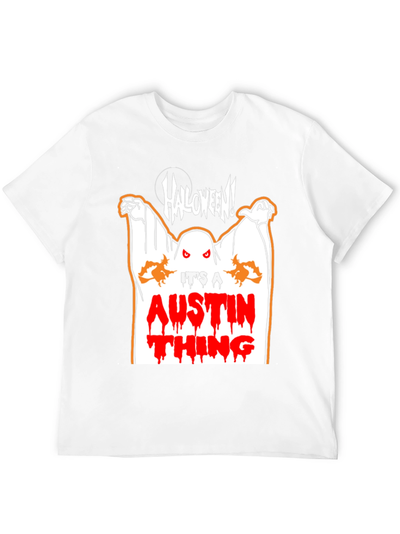 Halloween Ghost Austin Thing T-Shirt