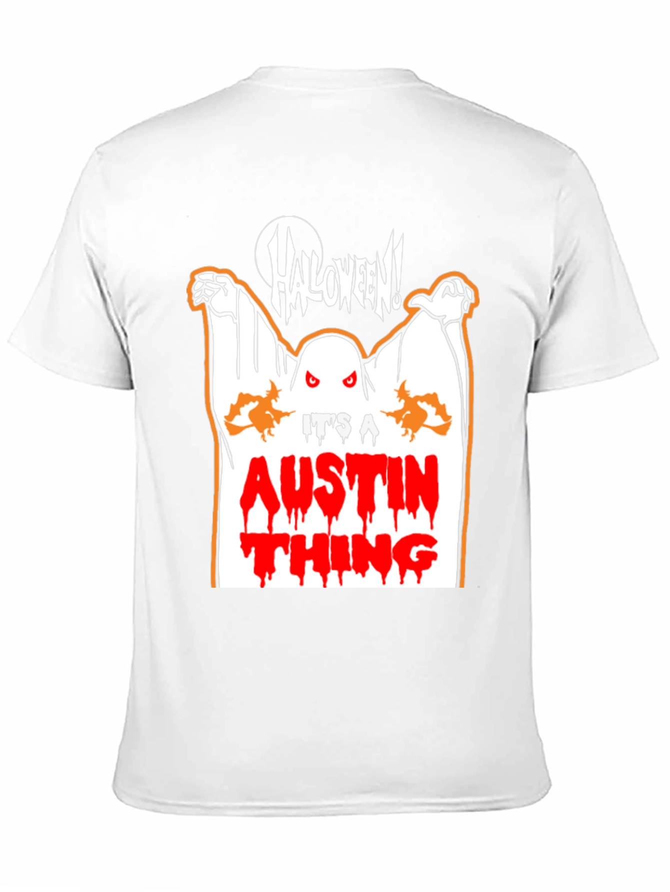 Halloween Ghost Austin Thing T-Shirt