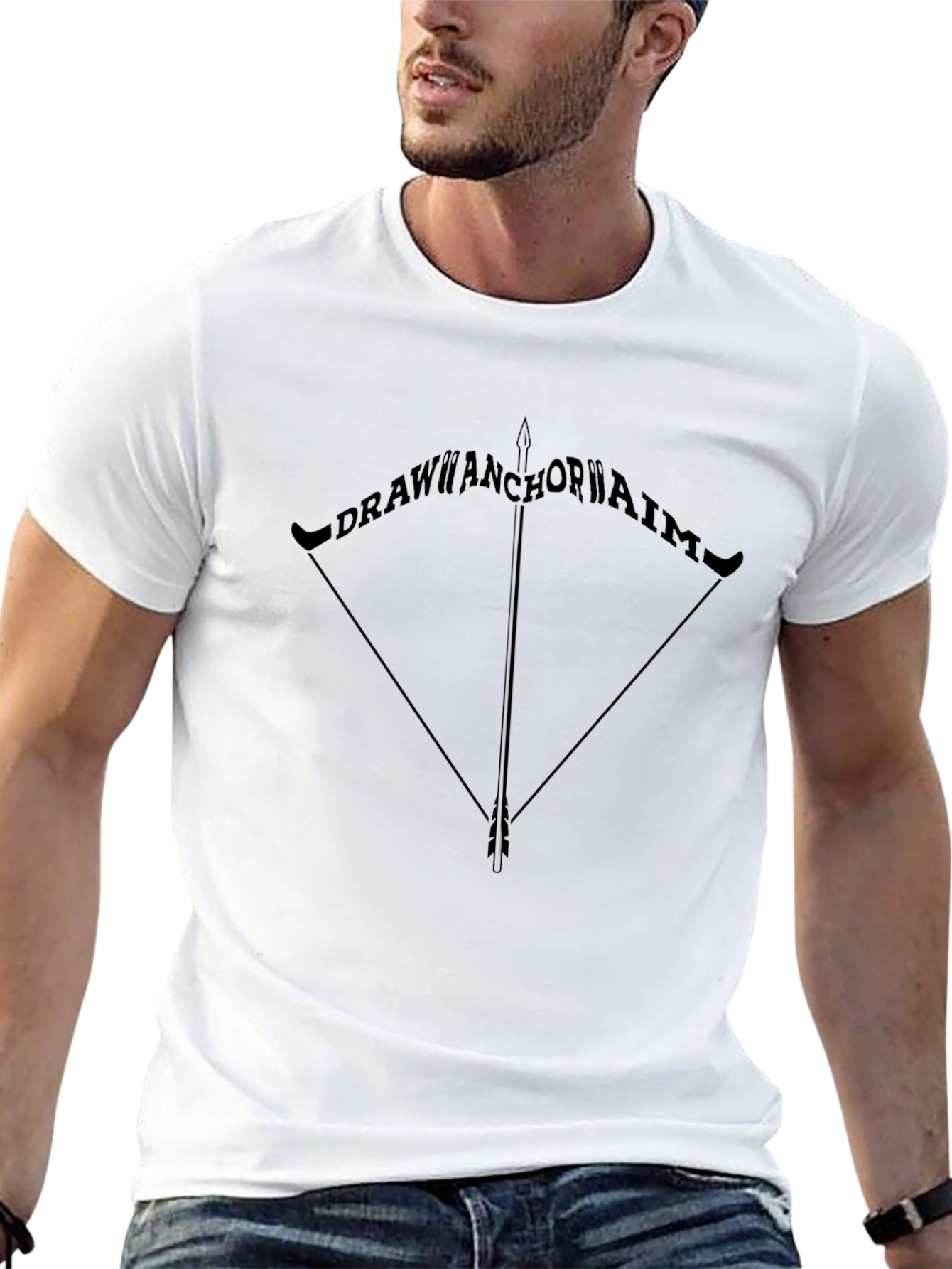 Archery Bow & Arrow Graphic T-Shirt - Archer Tee