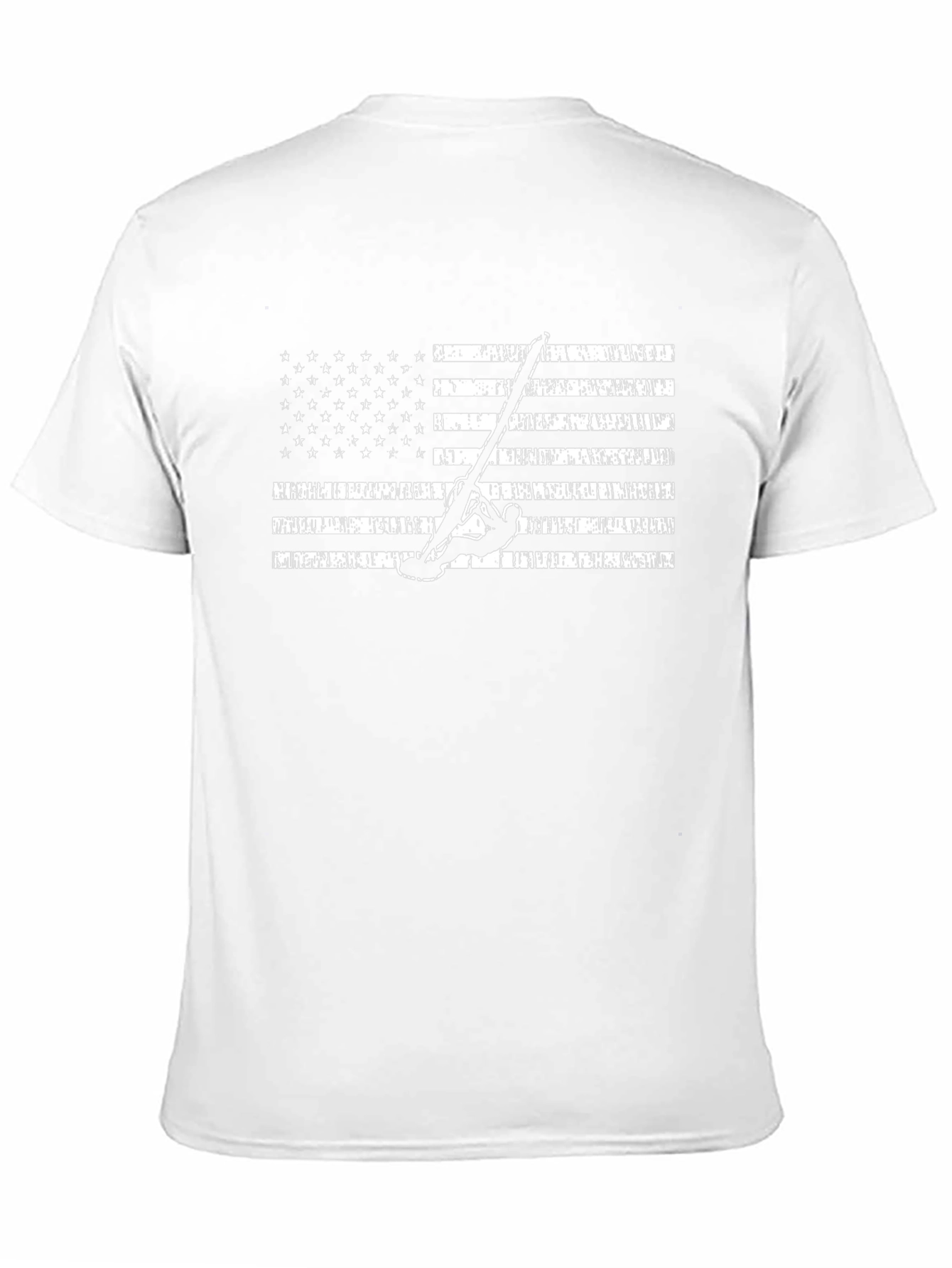 American Flag Windsurfing Graphic Tee