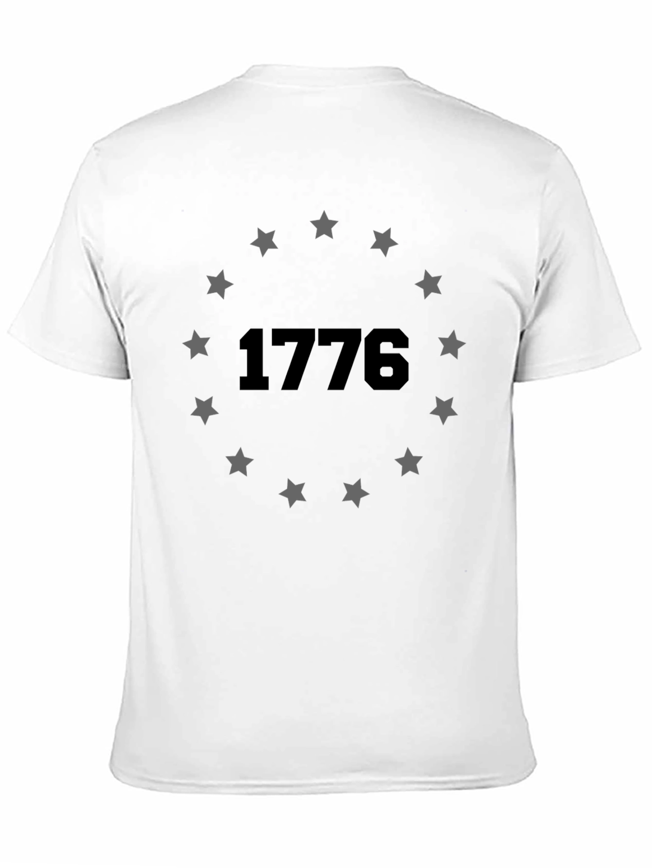 1776 Stars Graphic T-Shirt - Patriotic Pride